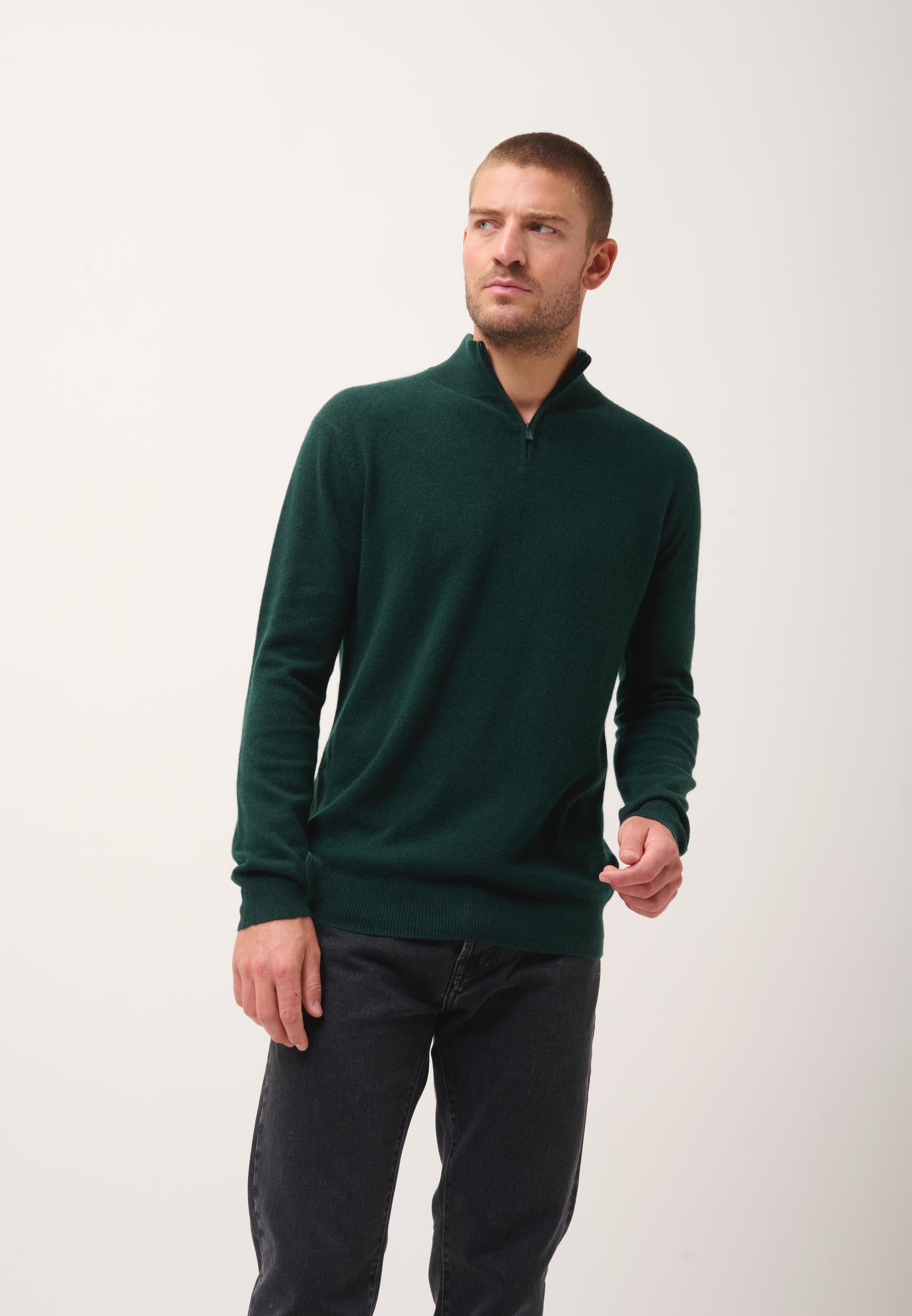 BRADLEY pull col camionneur cyprès