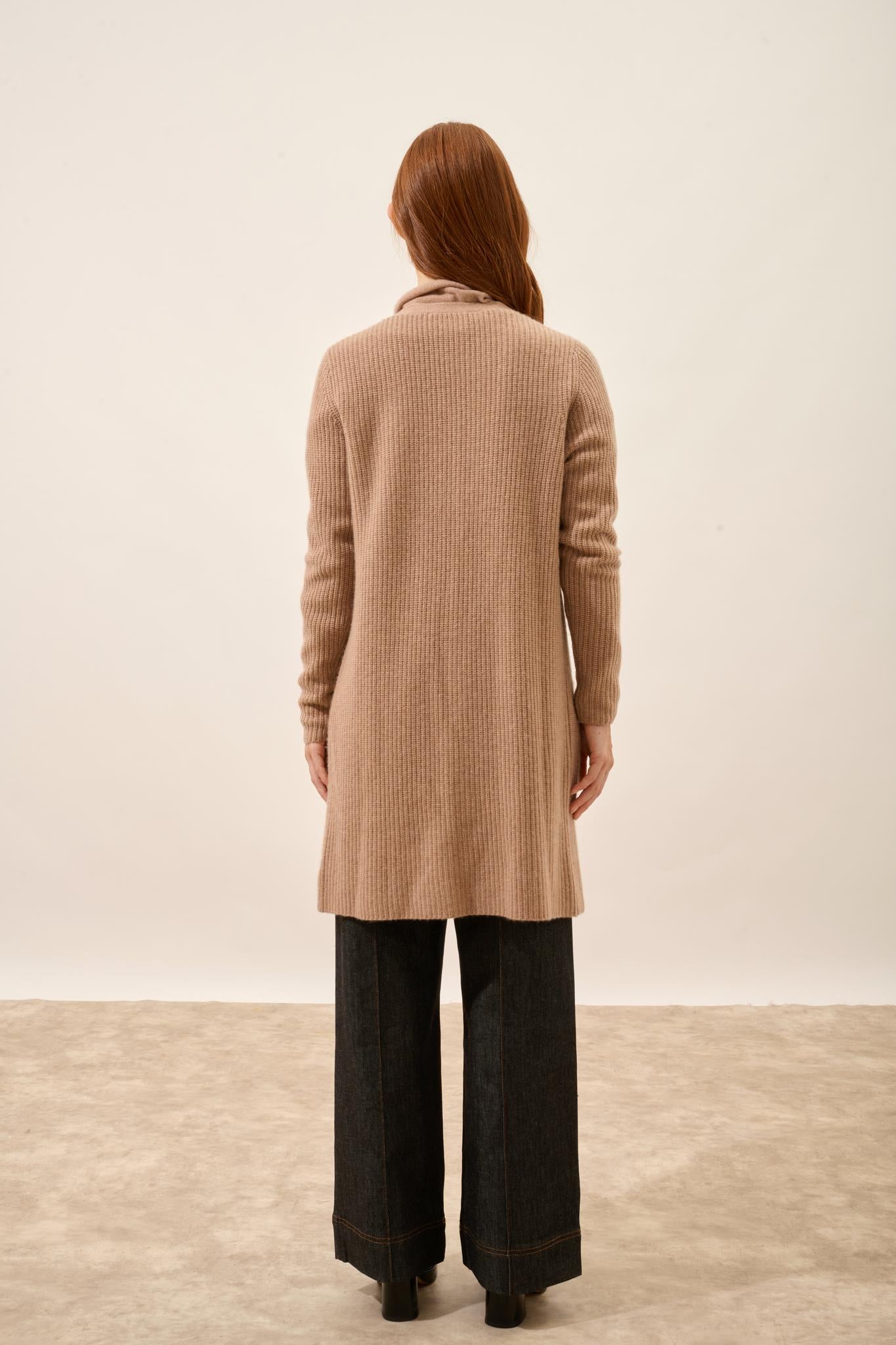 BRAEMAR veste  camel chiné