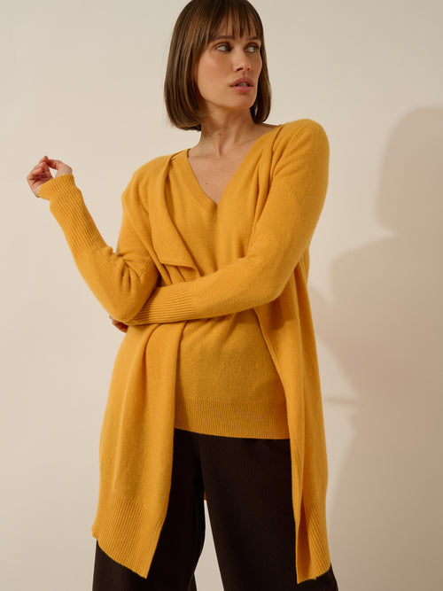 BROOKE veste  curcuma