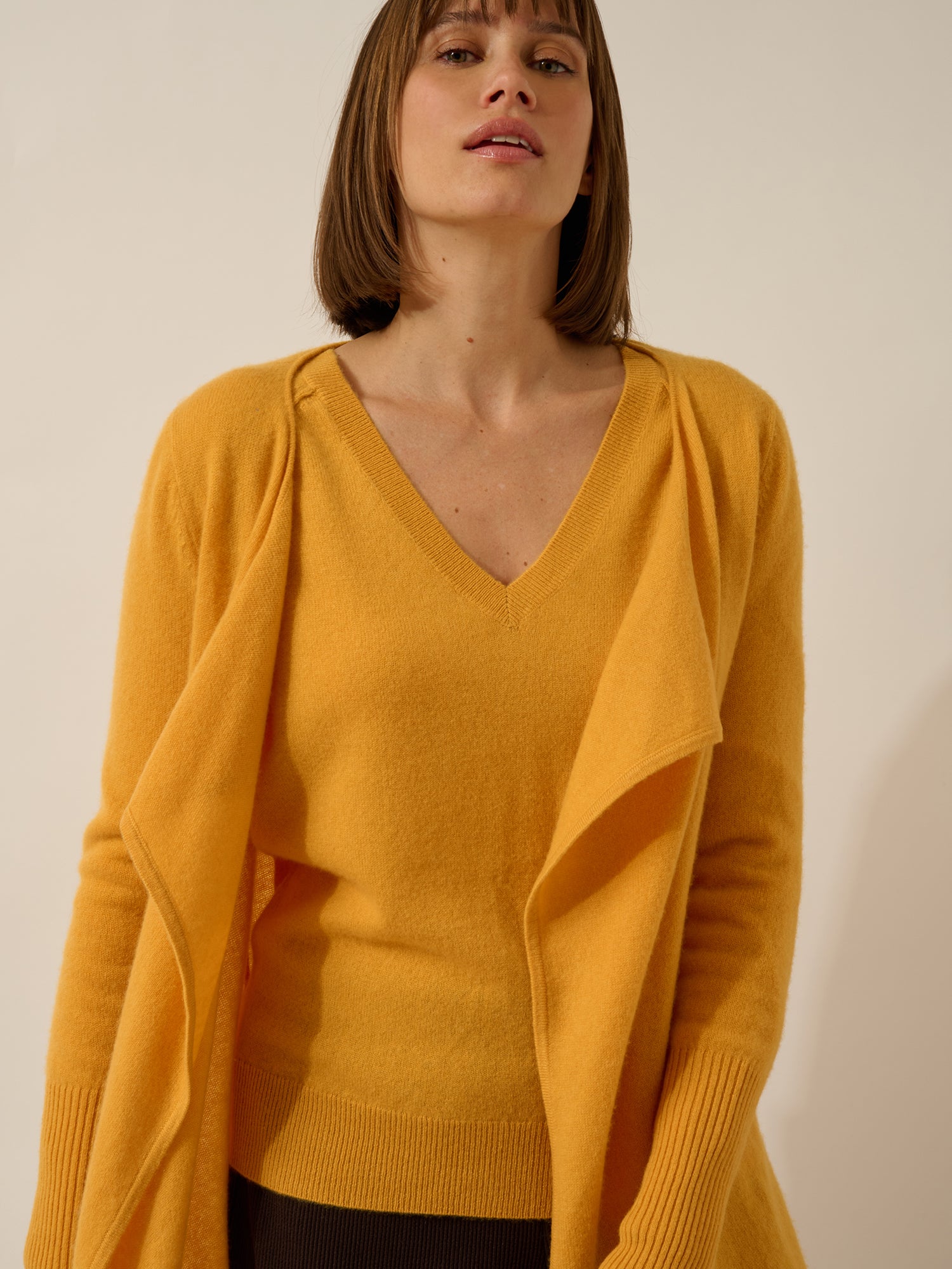 BROOKE veste  curcuma