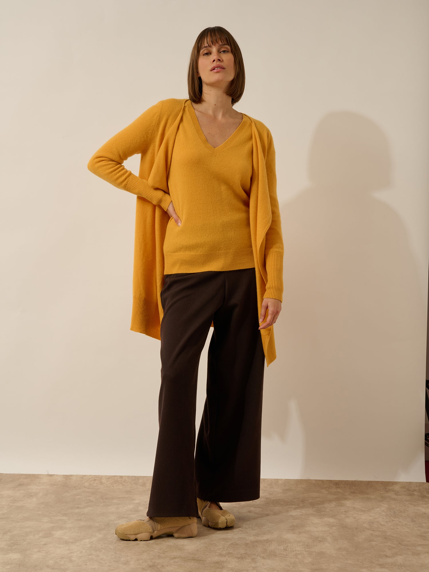 BROOKE veste  curcuma