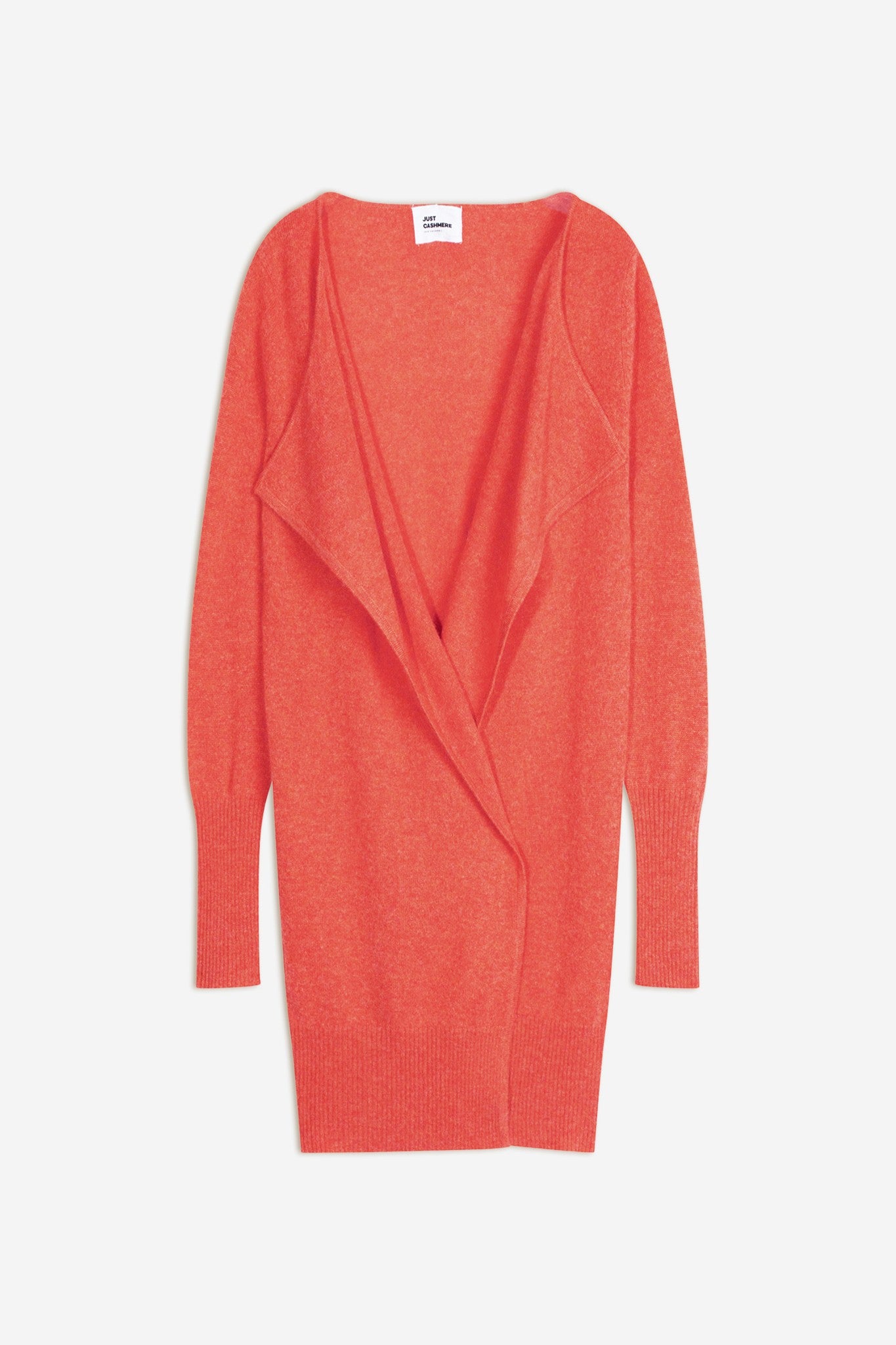 brooke veste  orange chiné