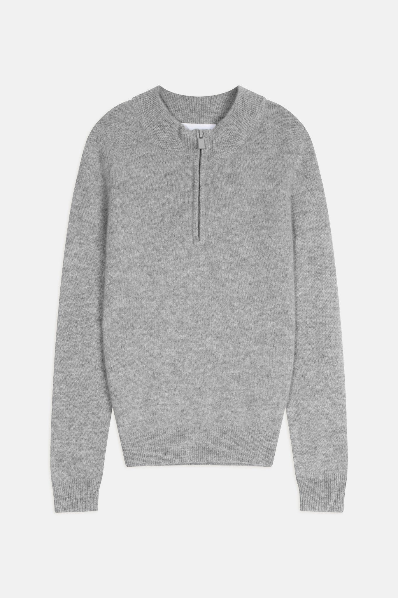 bulgan cloud-patterned trucker sweater