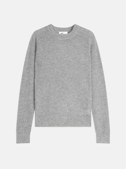 CALLIE pull col rond nuage chiné