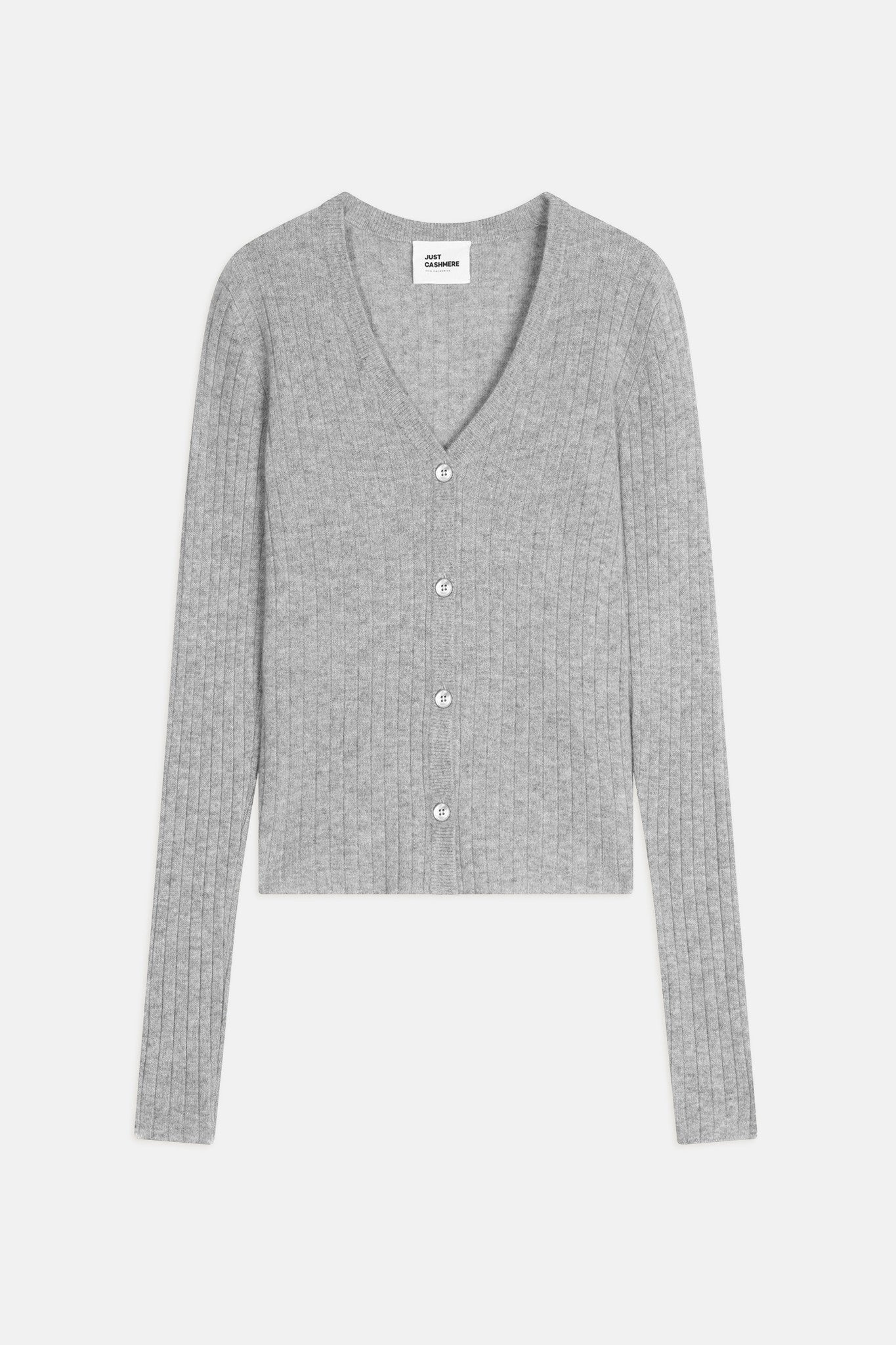 camille cardigan col v nuage chiné