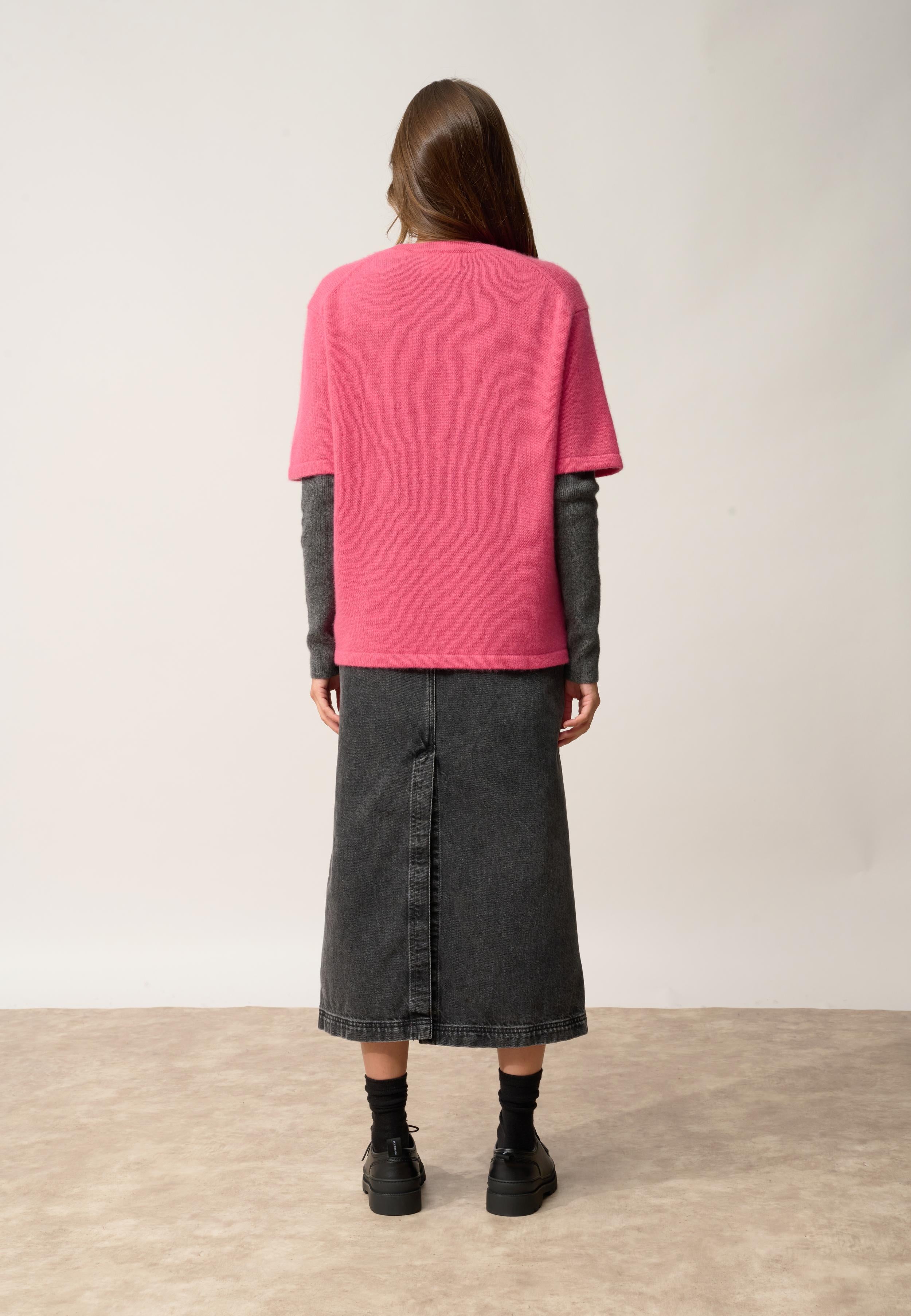 CARLA t-shirt col rond fraise