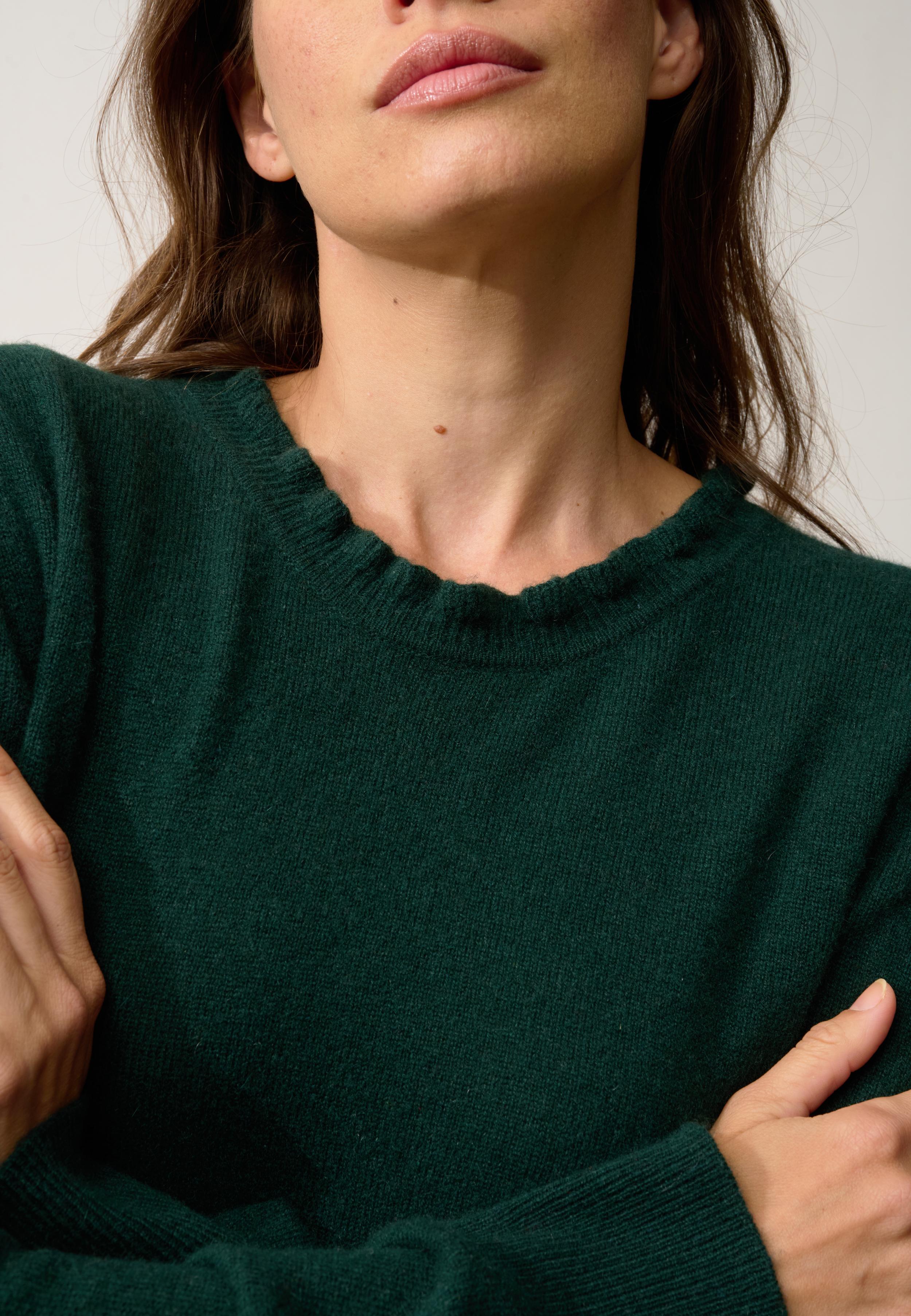 CHARLIE high neck sweater cypress