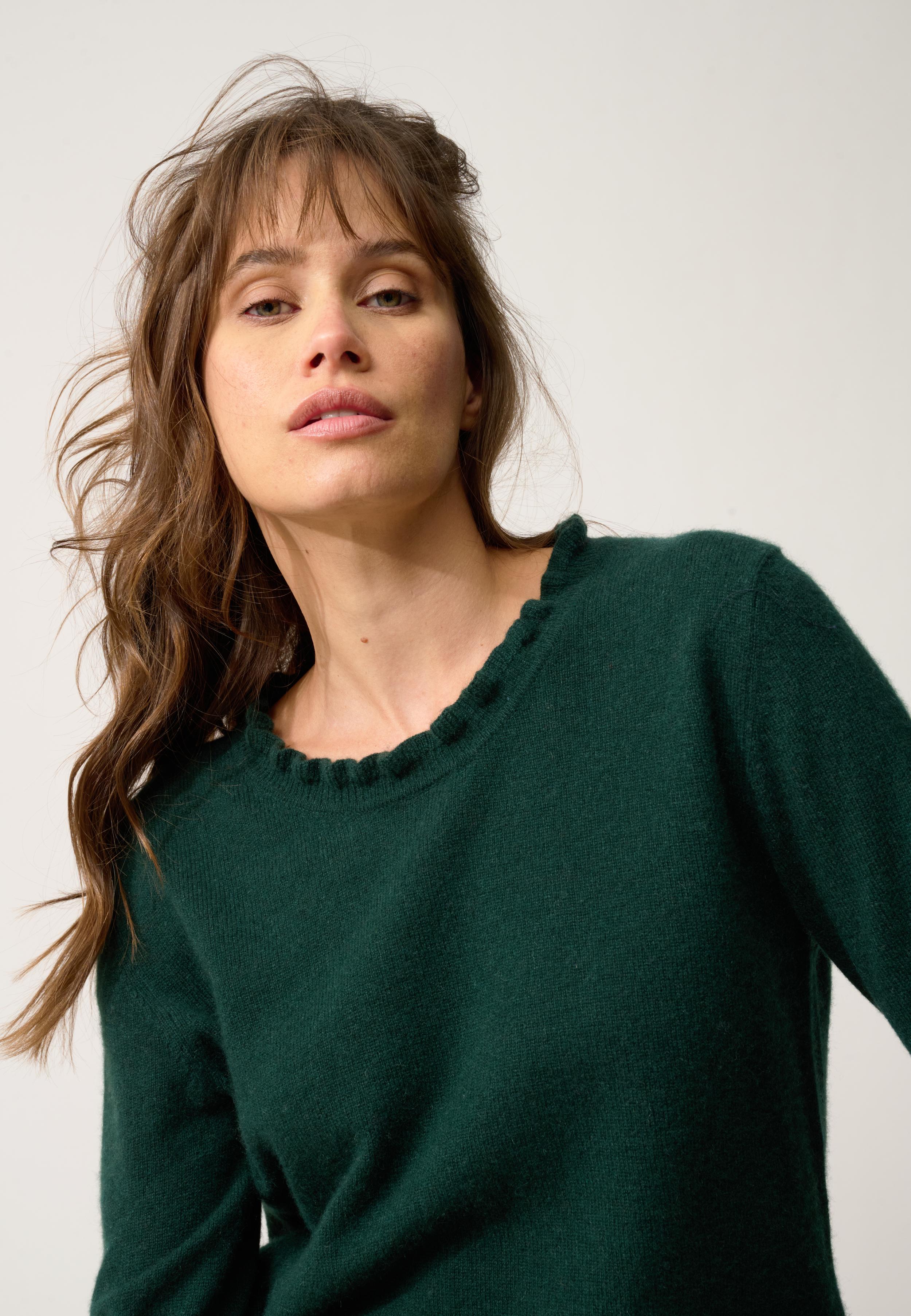 CHARLIE high neck sweater cypress