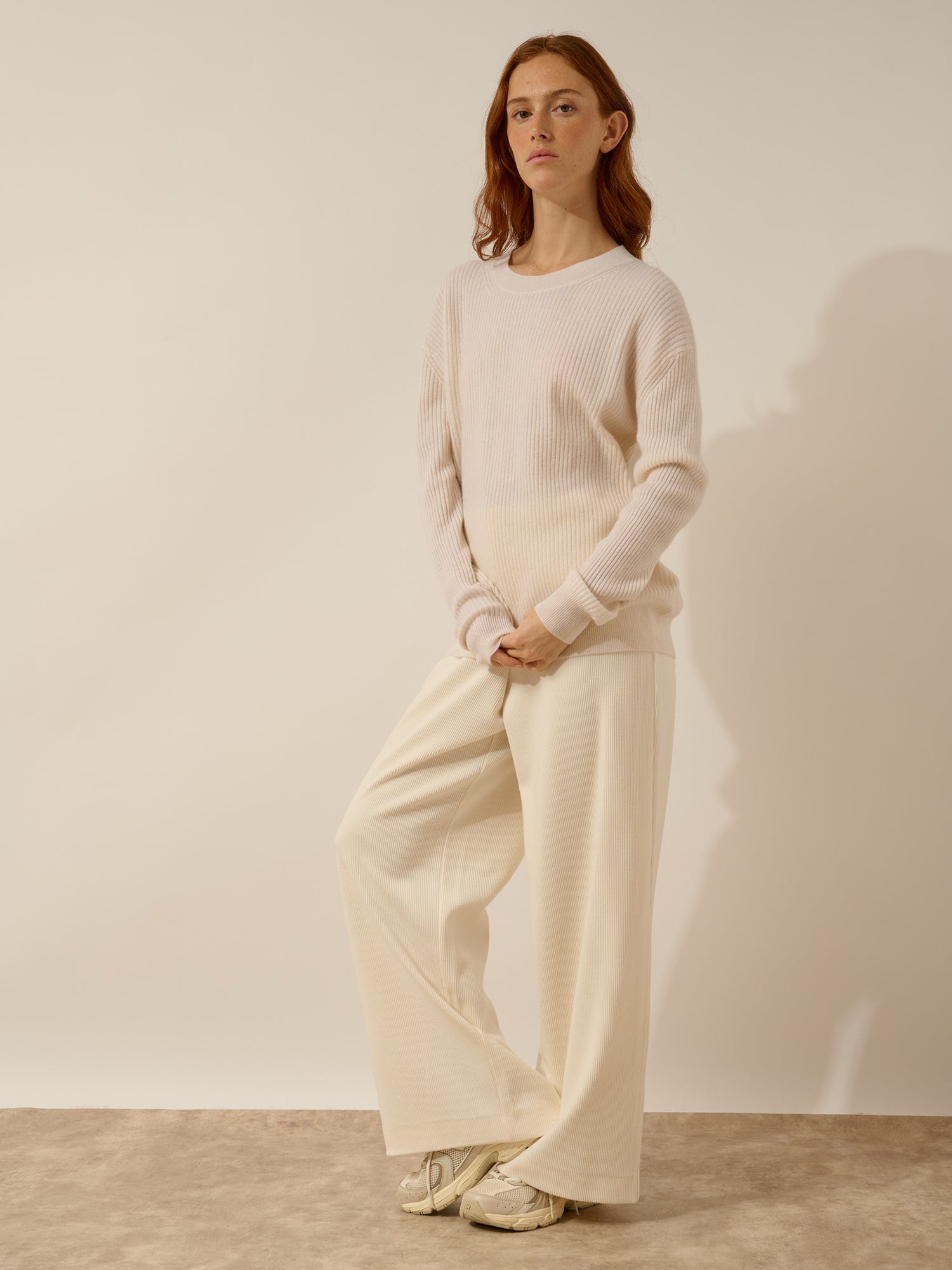 CHARLINE round-neck sweater snow