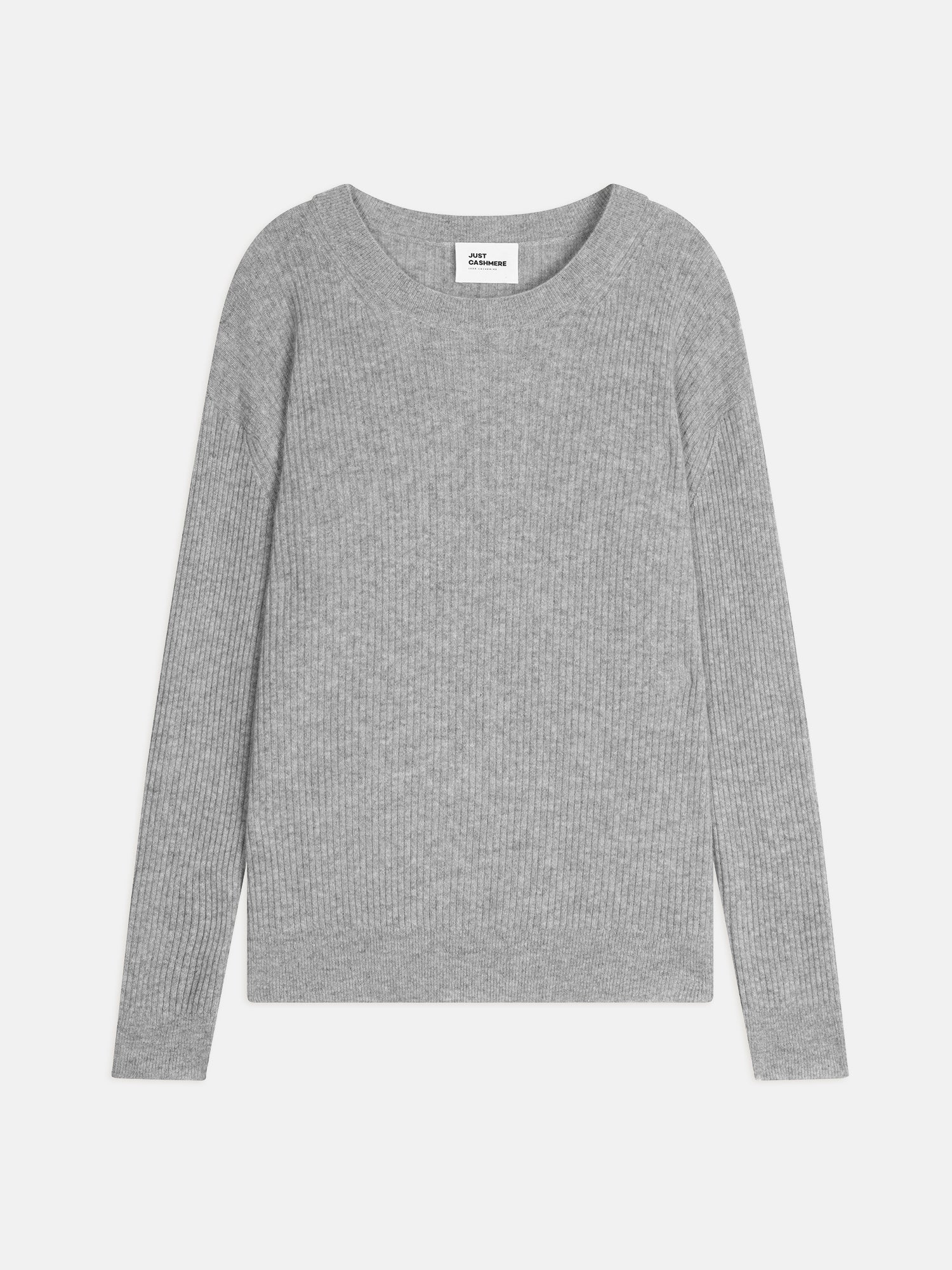 CHARLINE pull col rond nuage chiné