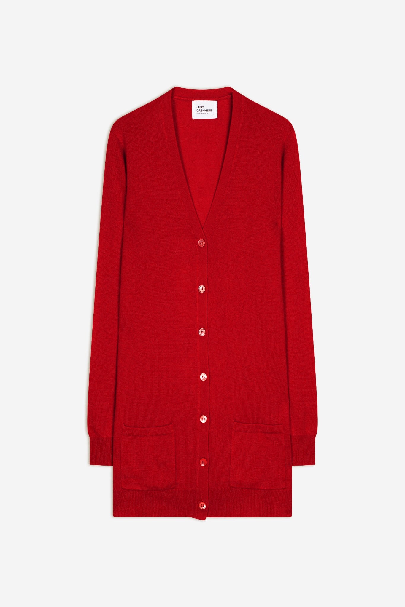 chelsea cardigan col v rouge