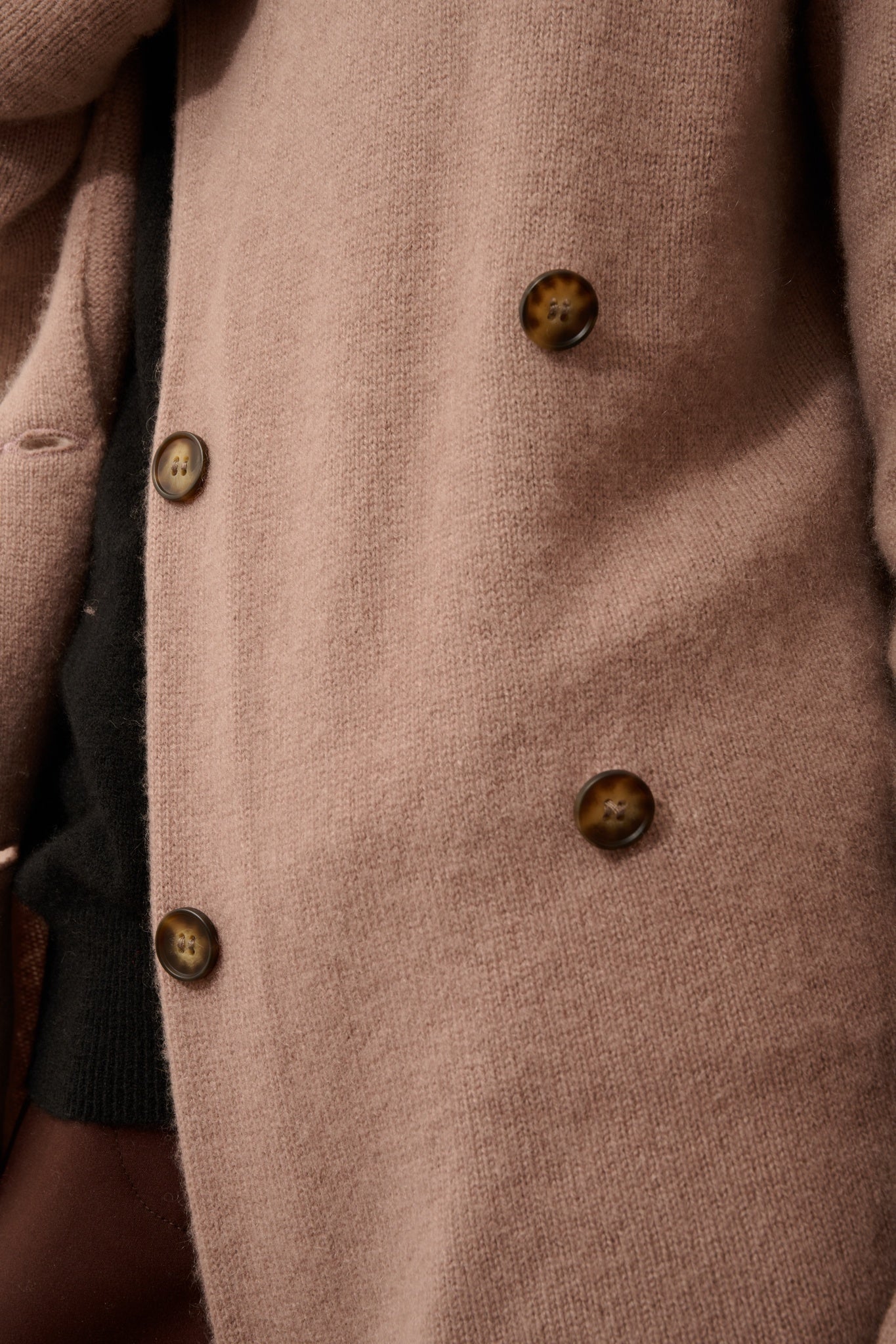 CHLOE buttoned jacket with tailored collar, 4 copper threads