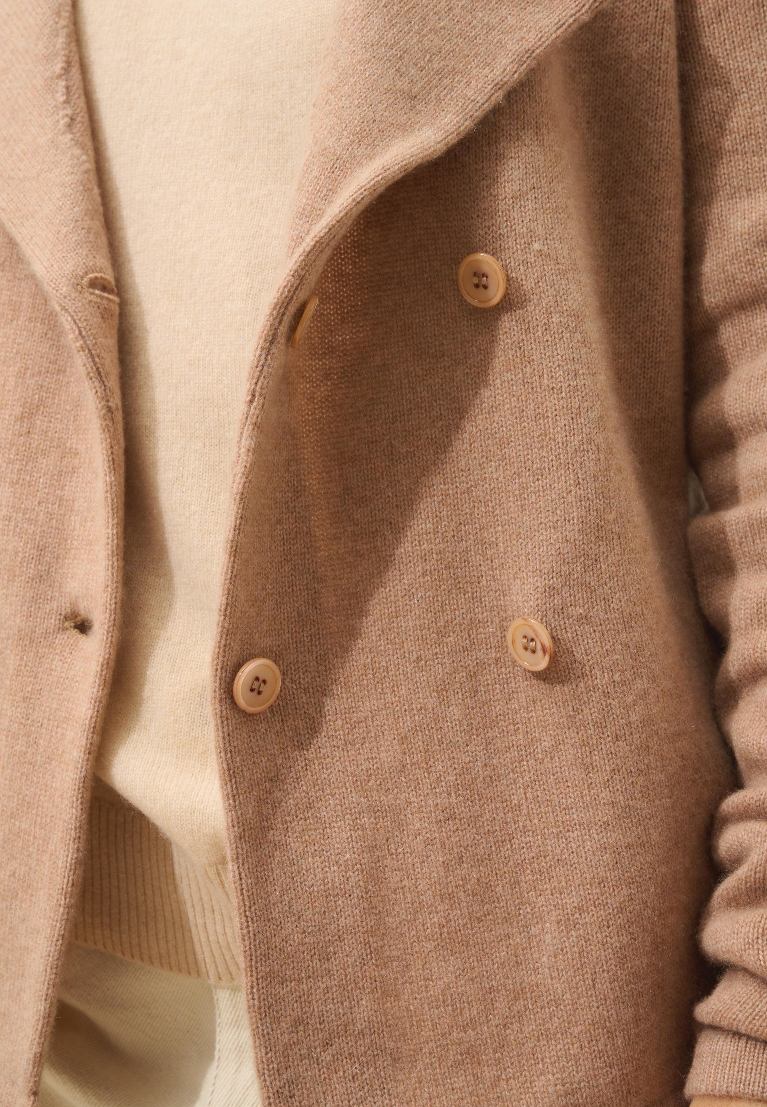 CHLOE veste col tailleur camel chiné
