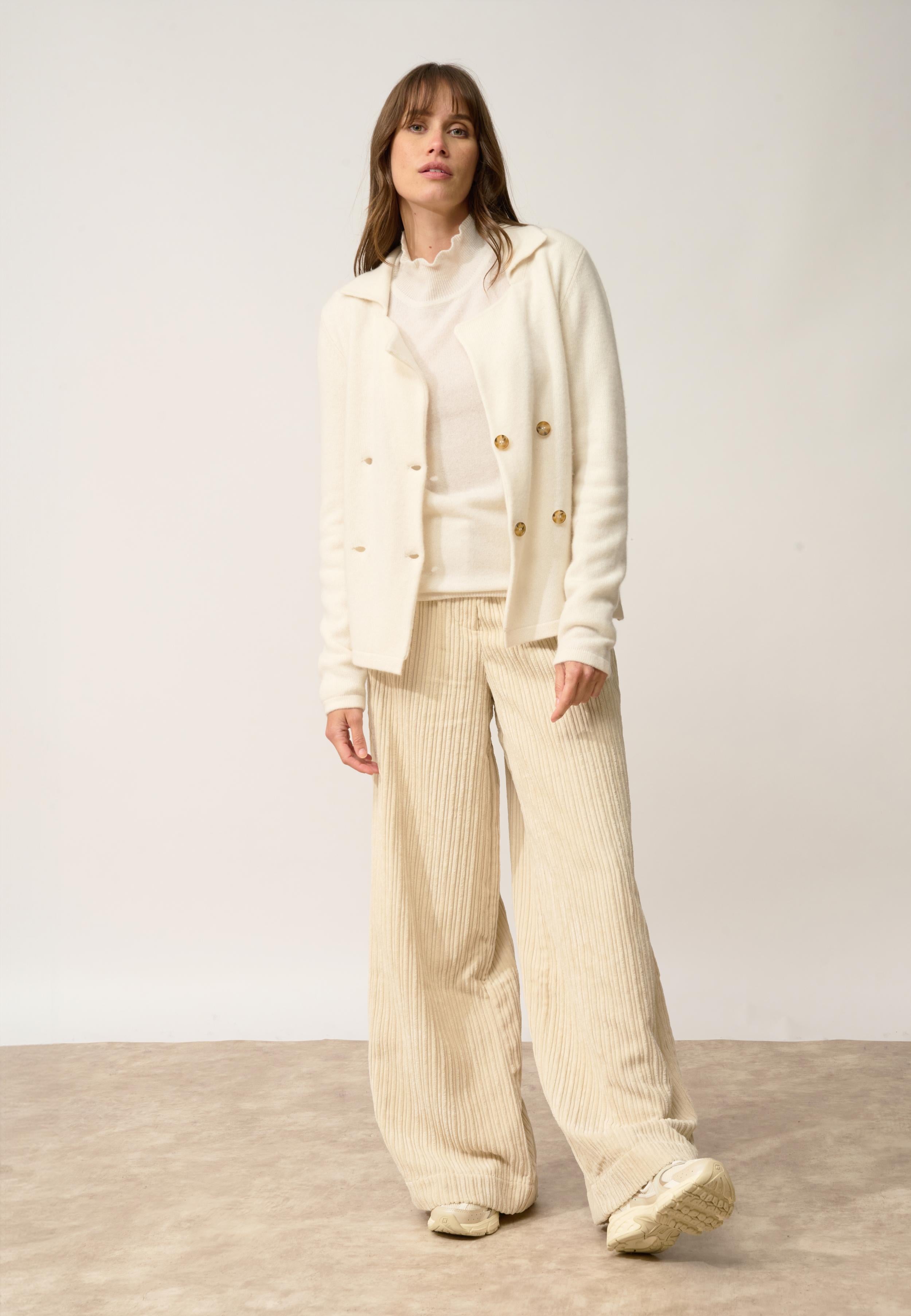 CHLOE veste col tailleur ivoire