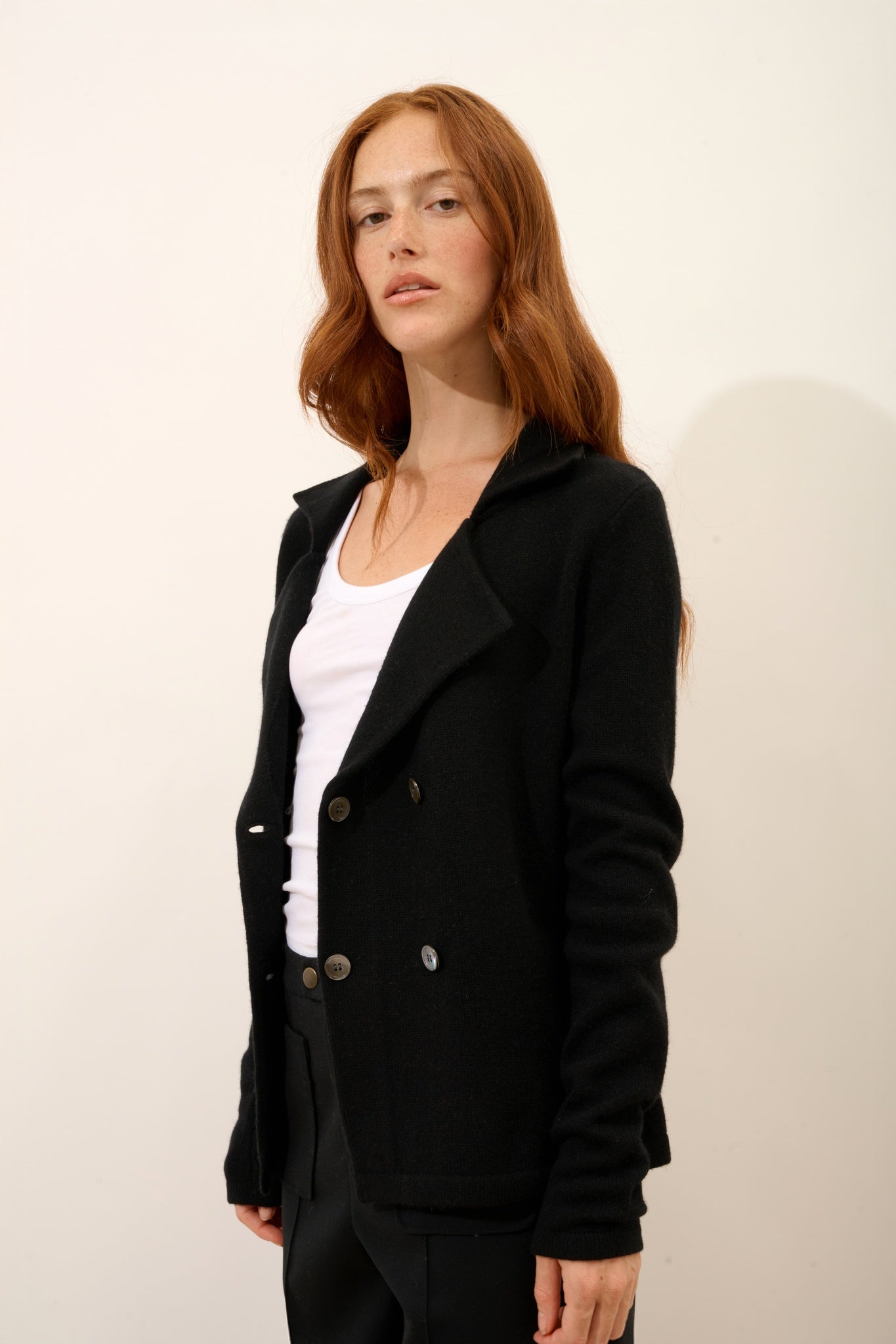 CHLOE veste col tailleur noir