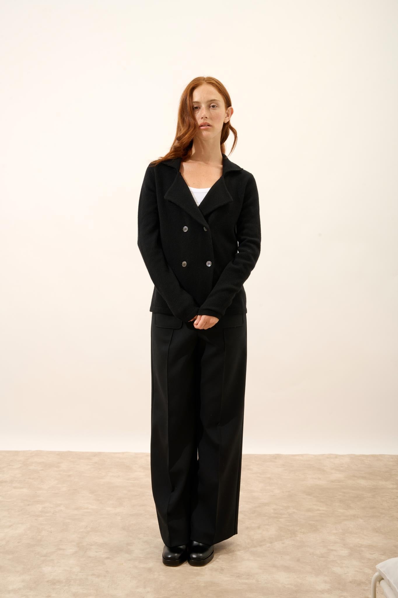 CHLOE veste col tailleur noir