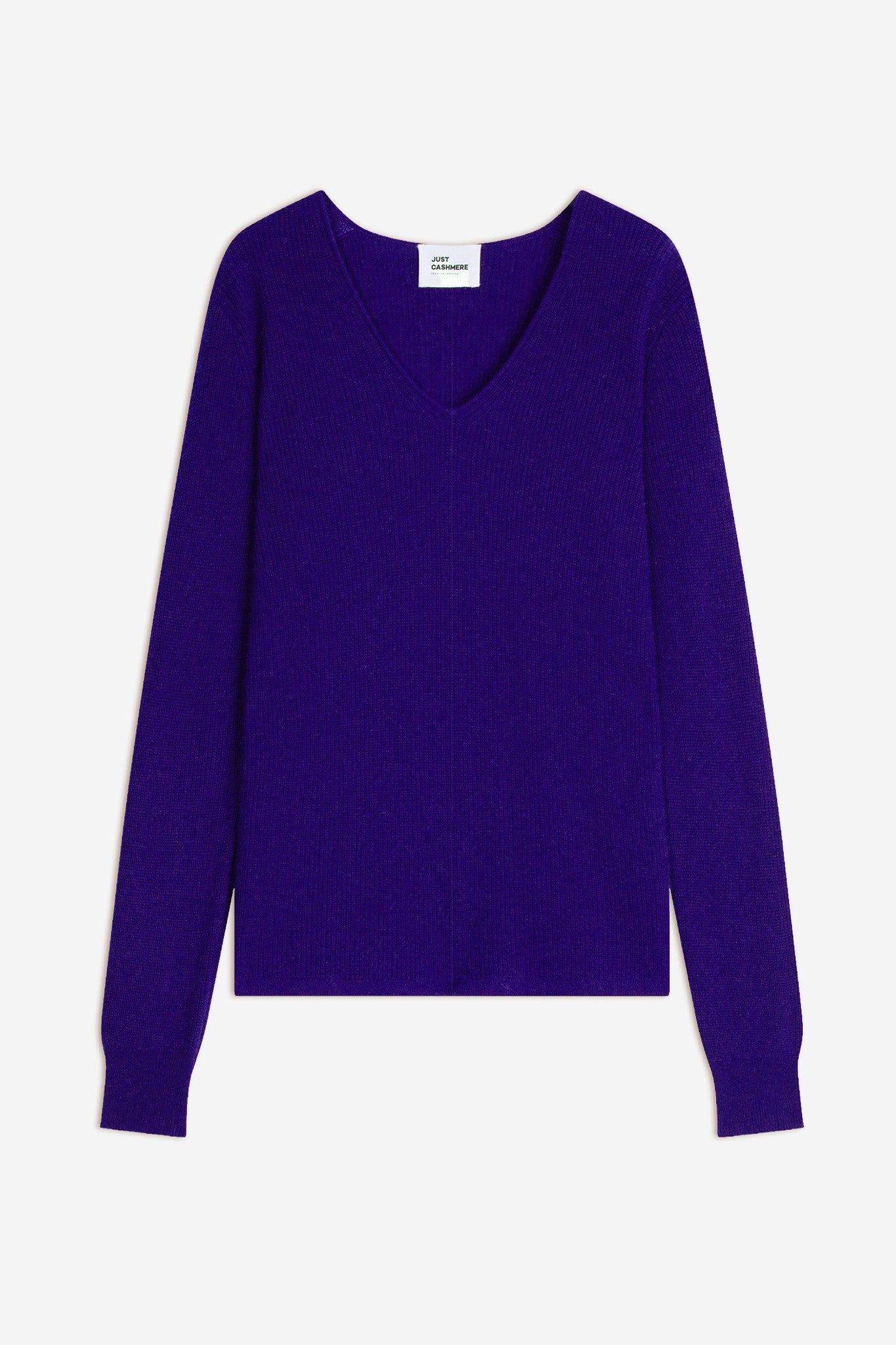 cielora pull col v améthyste