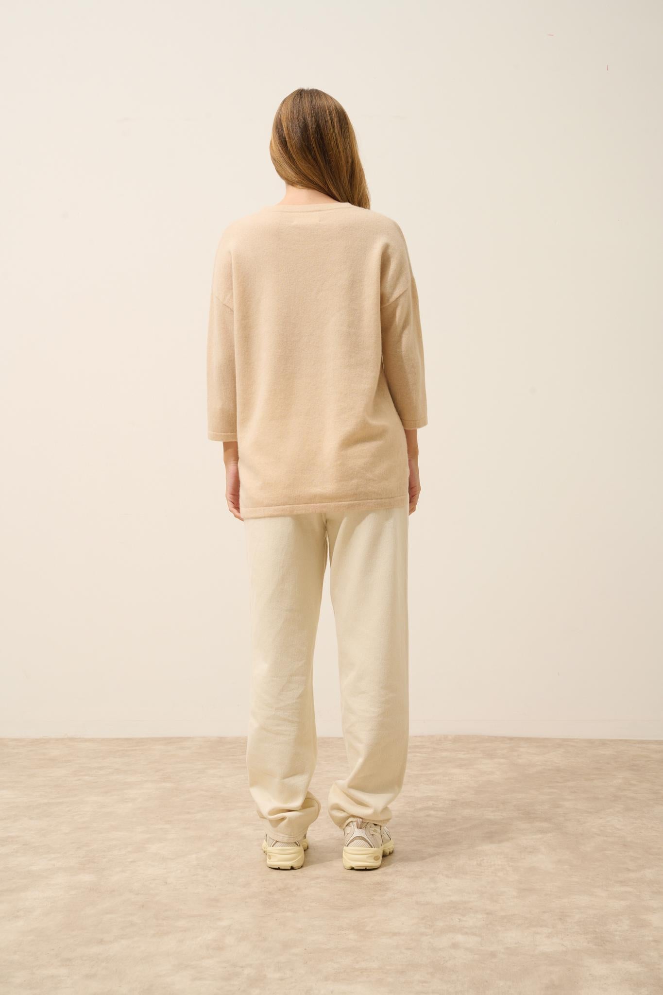 CLATT pull col rond sable
