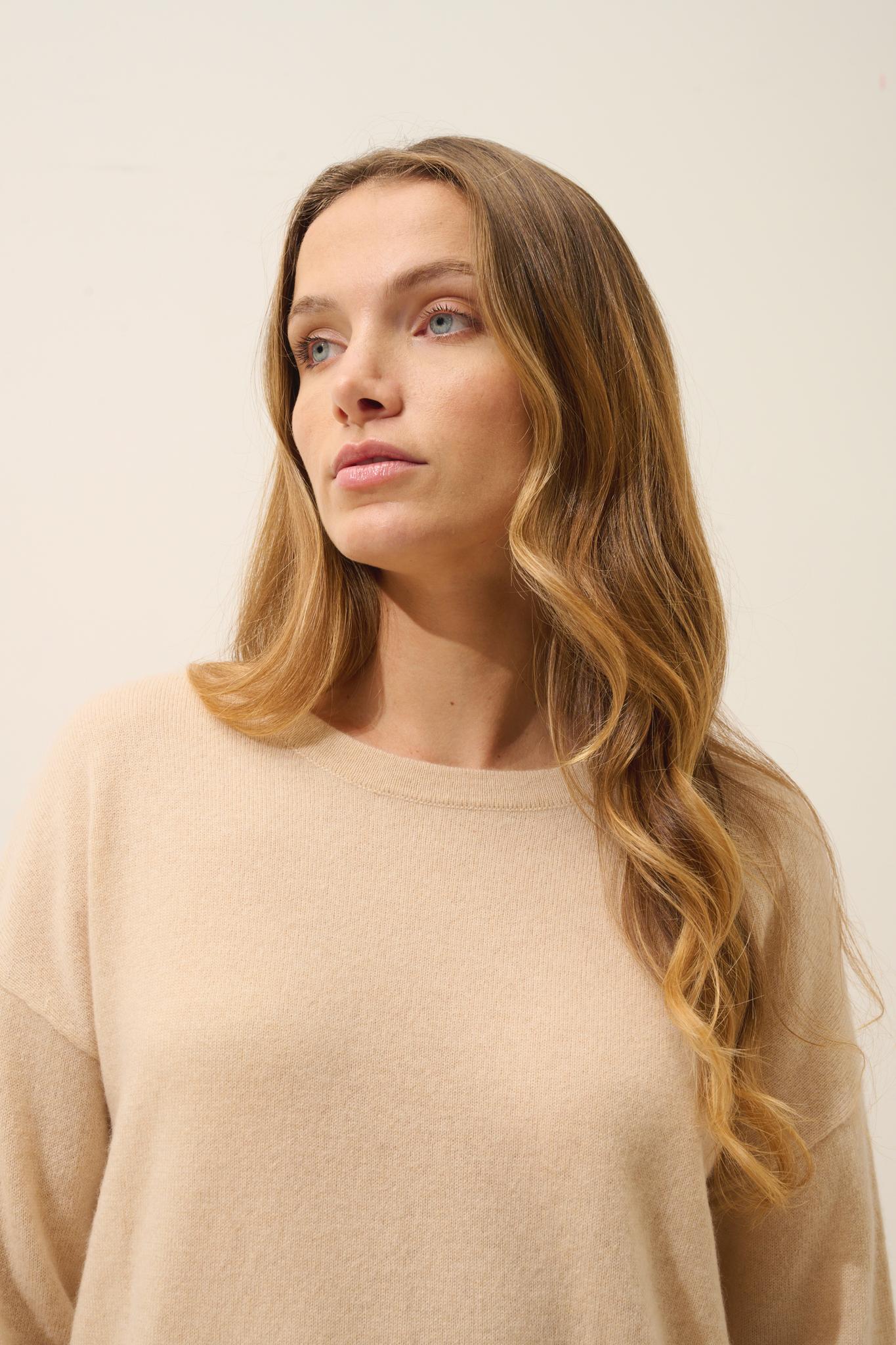 CLATT pull col rond sable
