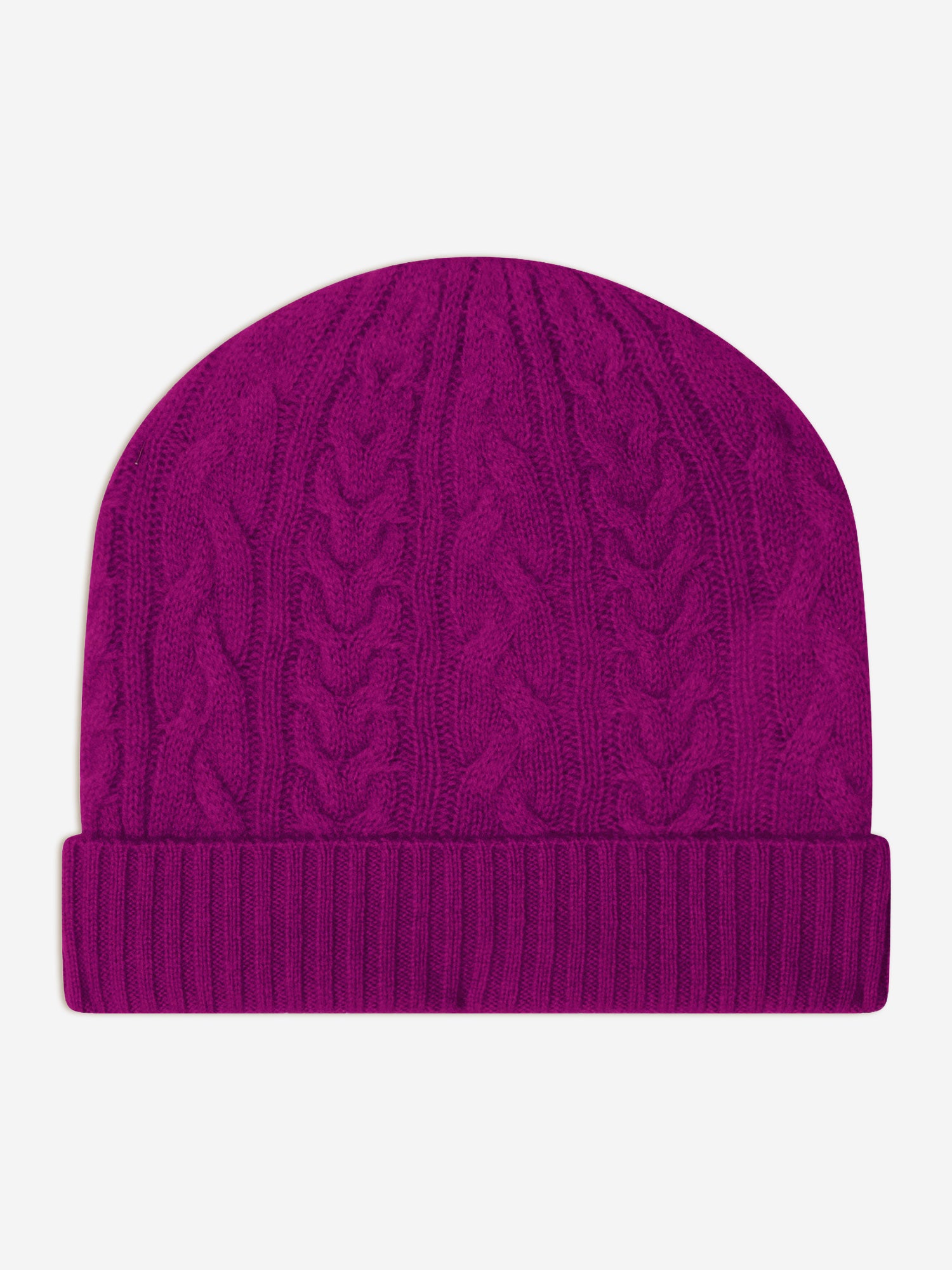 CLEO bonnet 4 fils violine