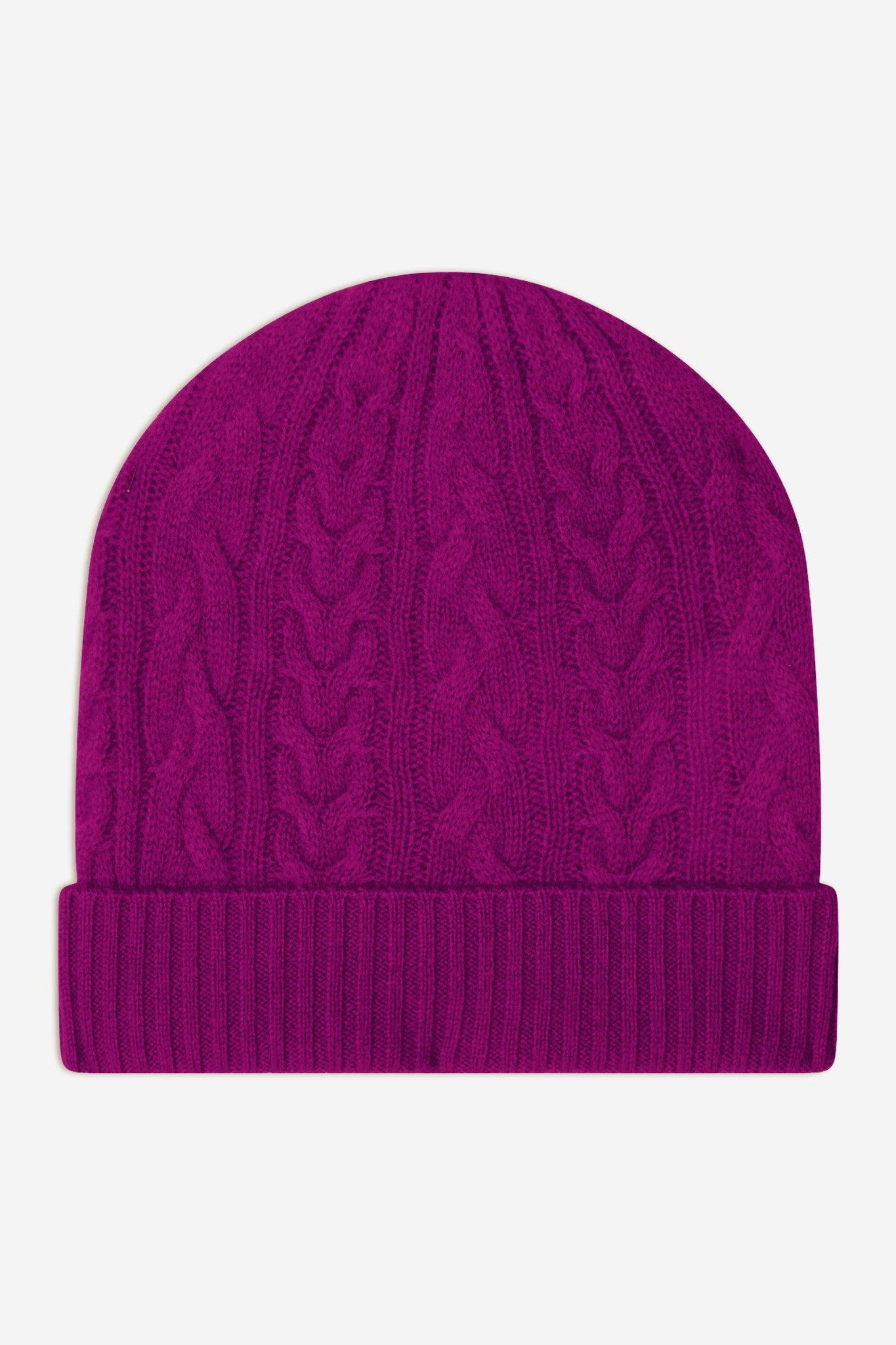 cleo bonnet 4 fils violine