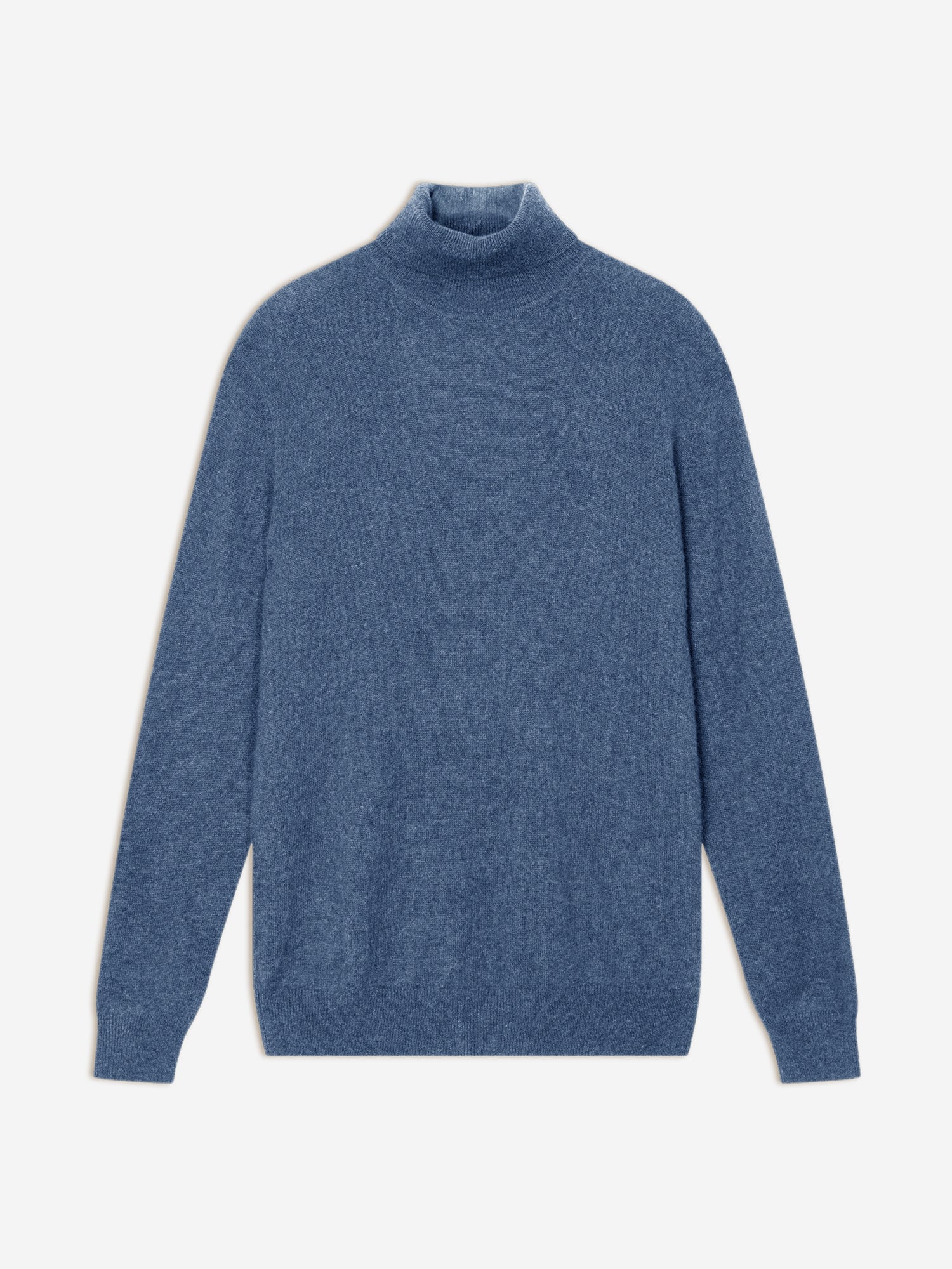 CONNOR denim blue turtleneck sweater