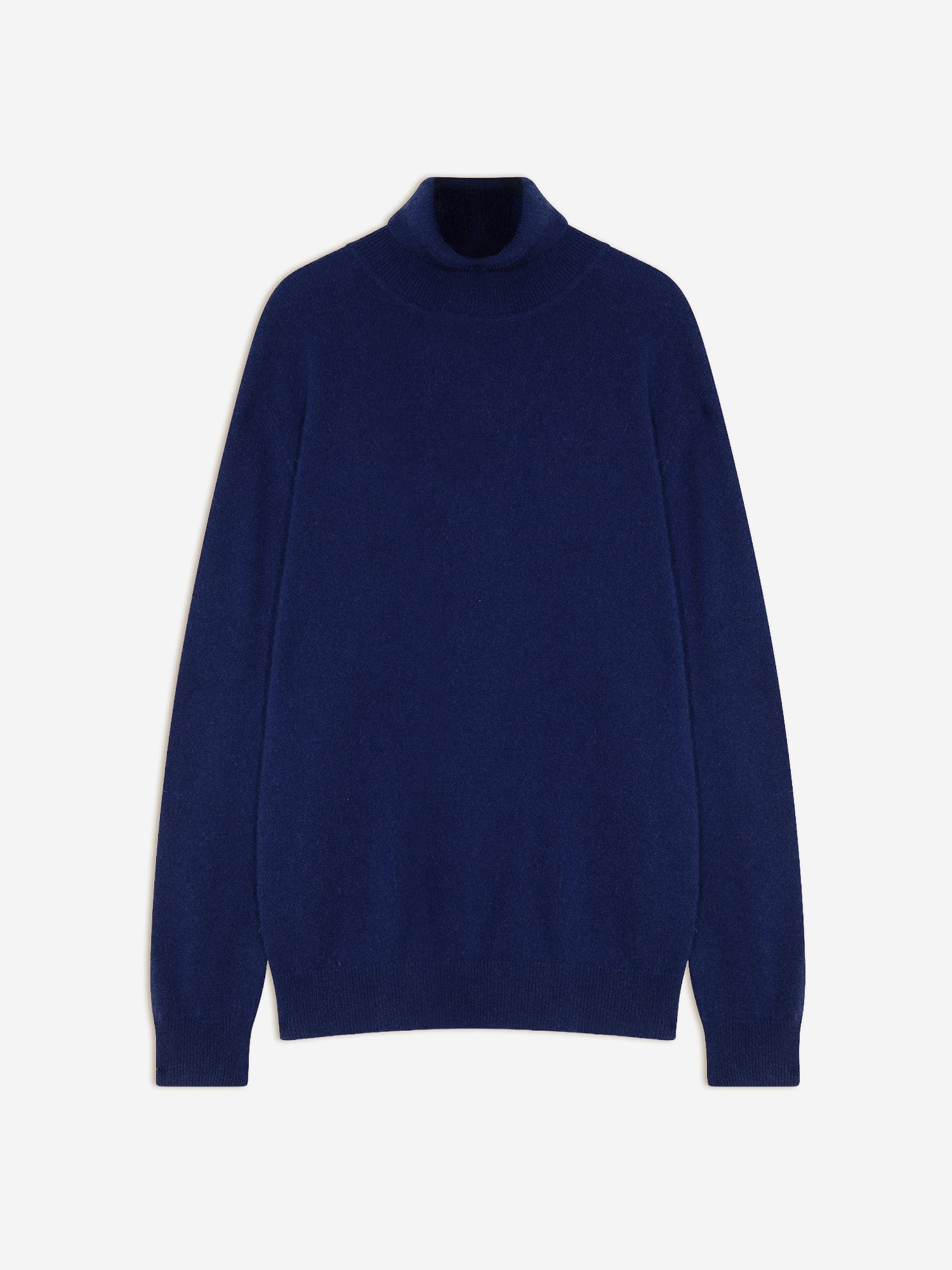 CONNOR midnight blue turtleneck sweater
