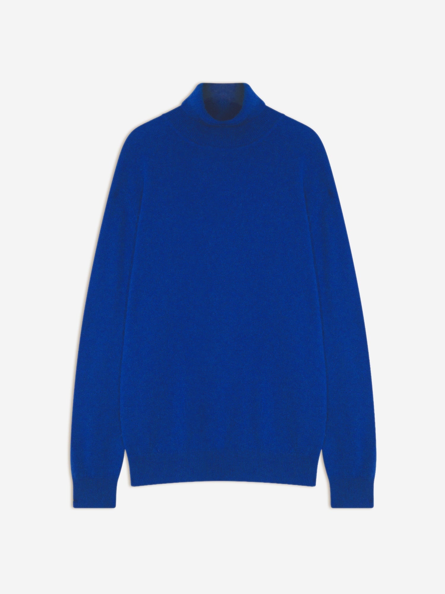CONNOR pull col roulé bleu persan