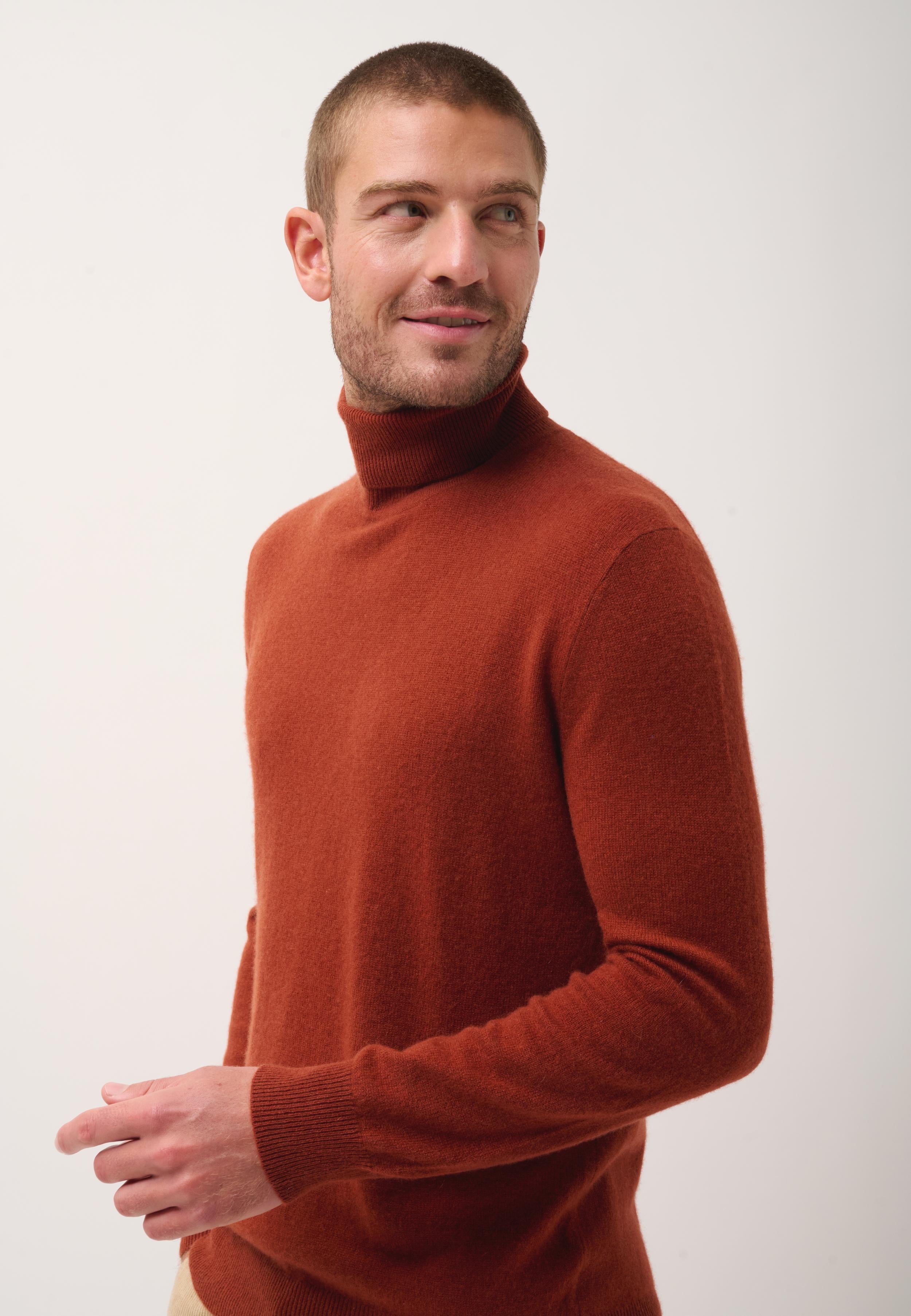 CONNOR pull col roulé écureuil
