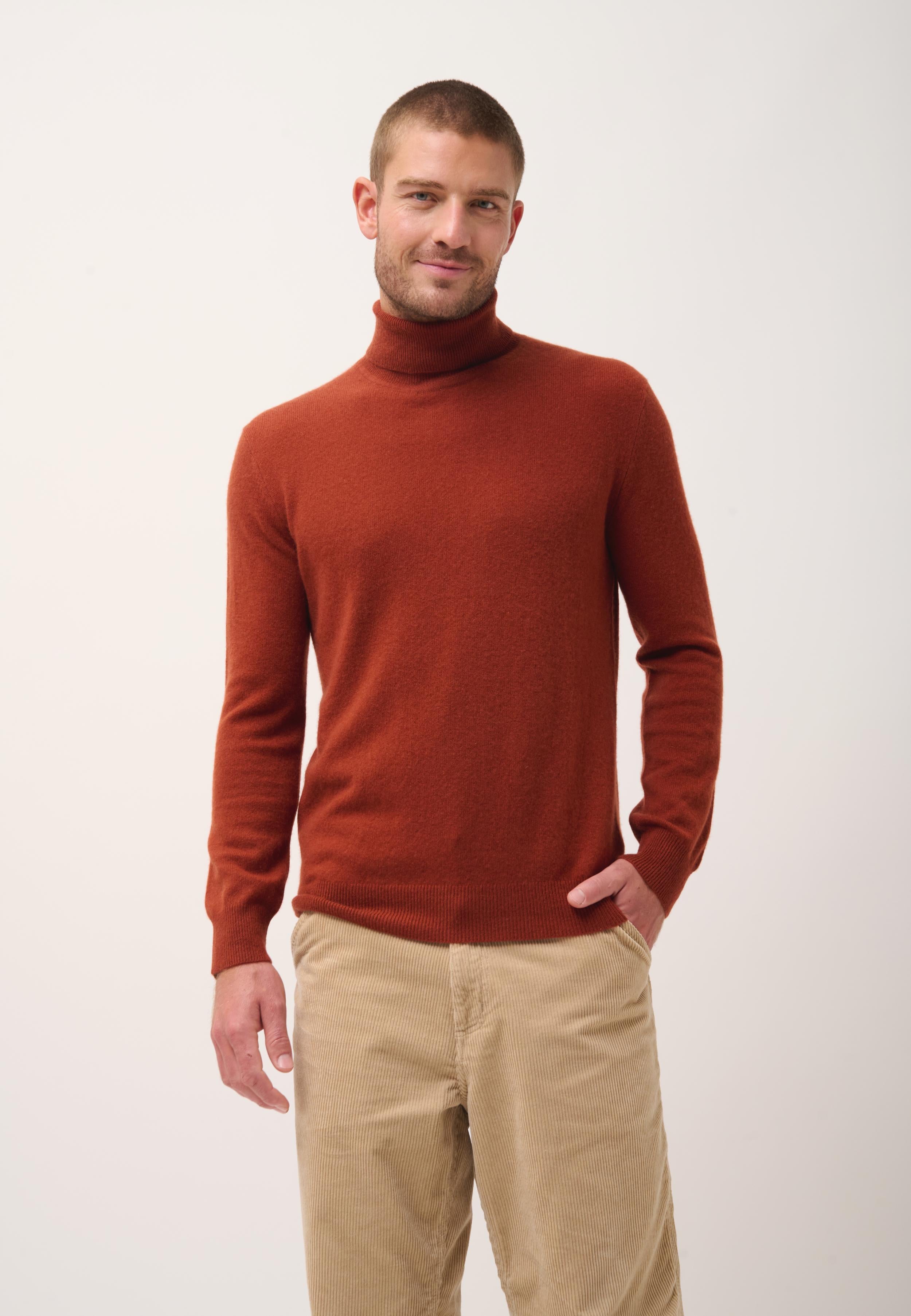 CONNOR pull col roulé écureuil