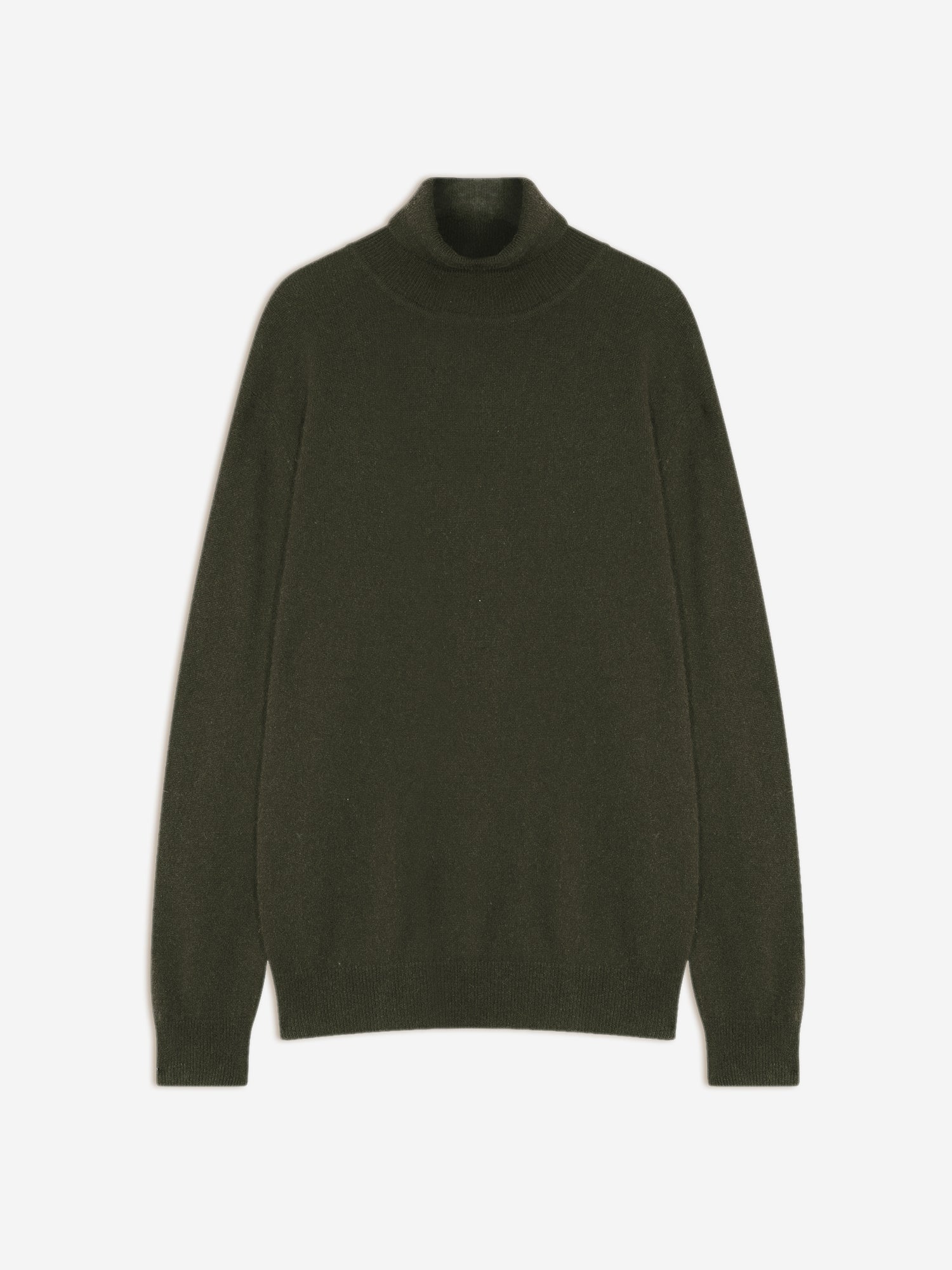CONNOR khaki turtleneck sweater