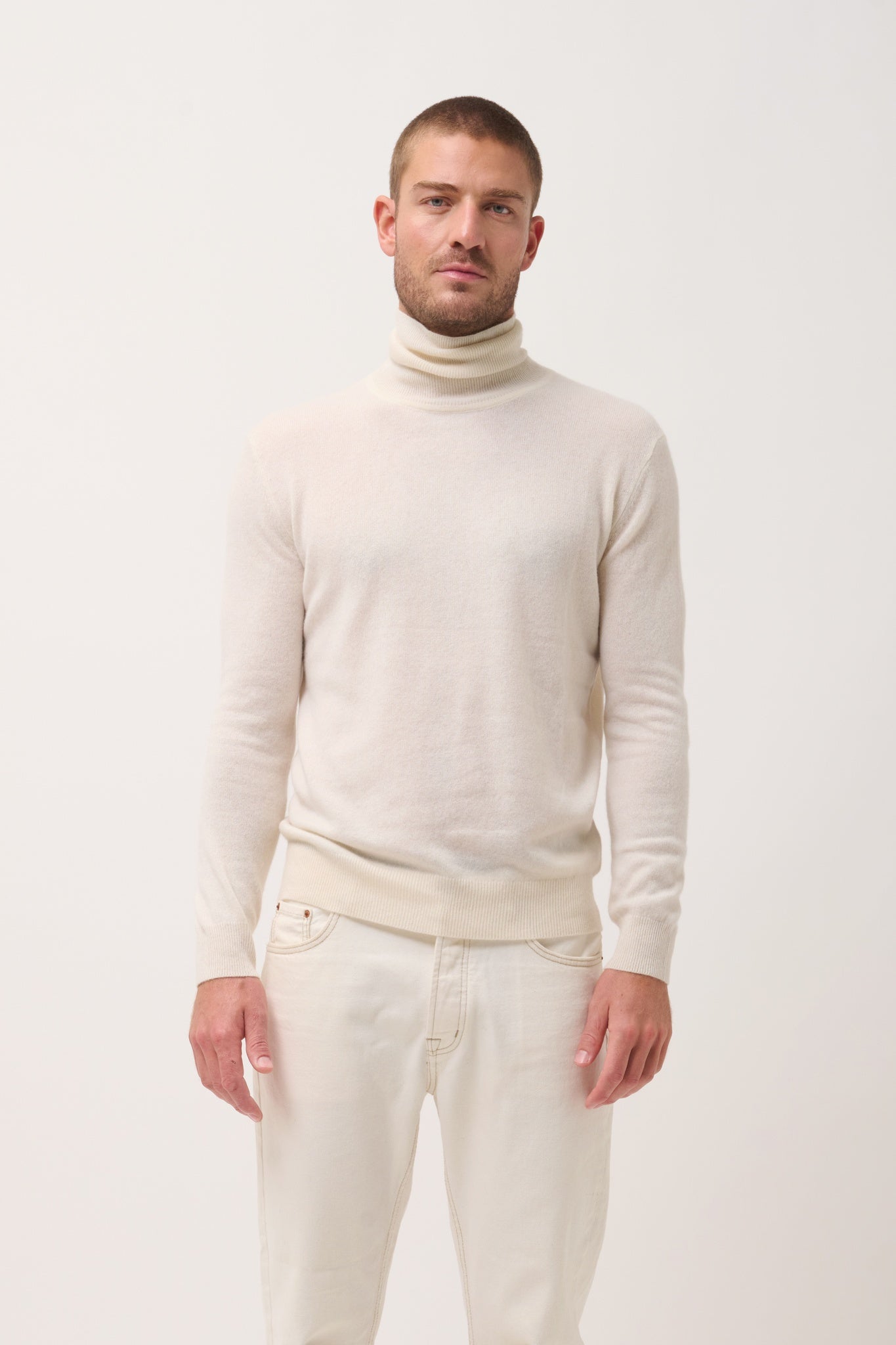 CONNOR snow turtleneck sweater