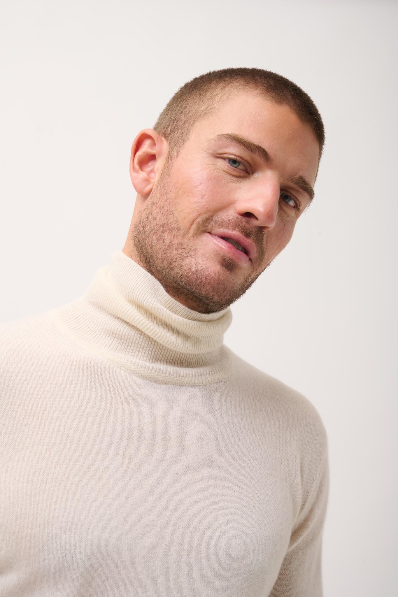 CONNOR pull col roulé neige