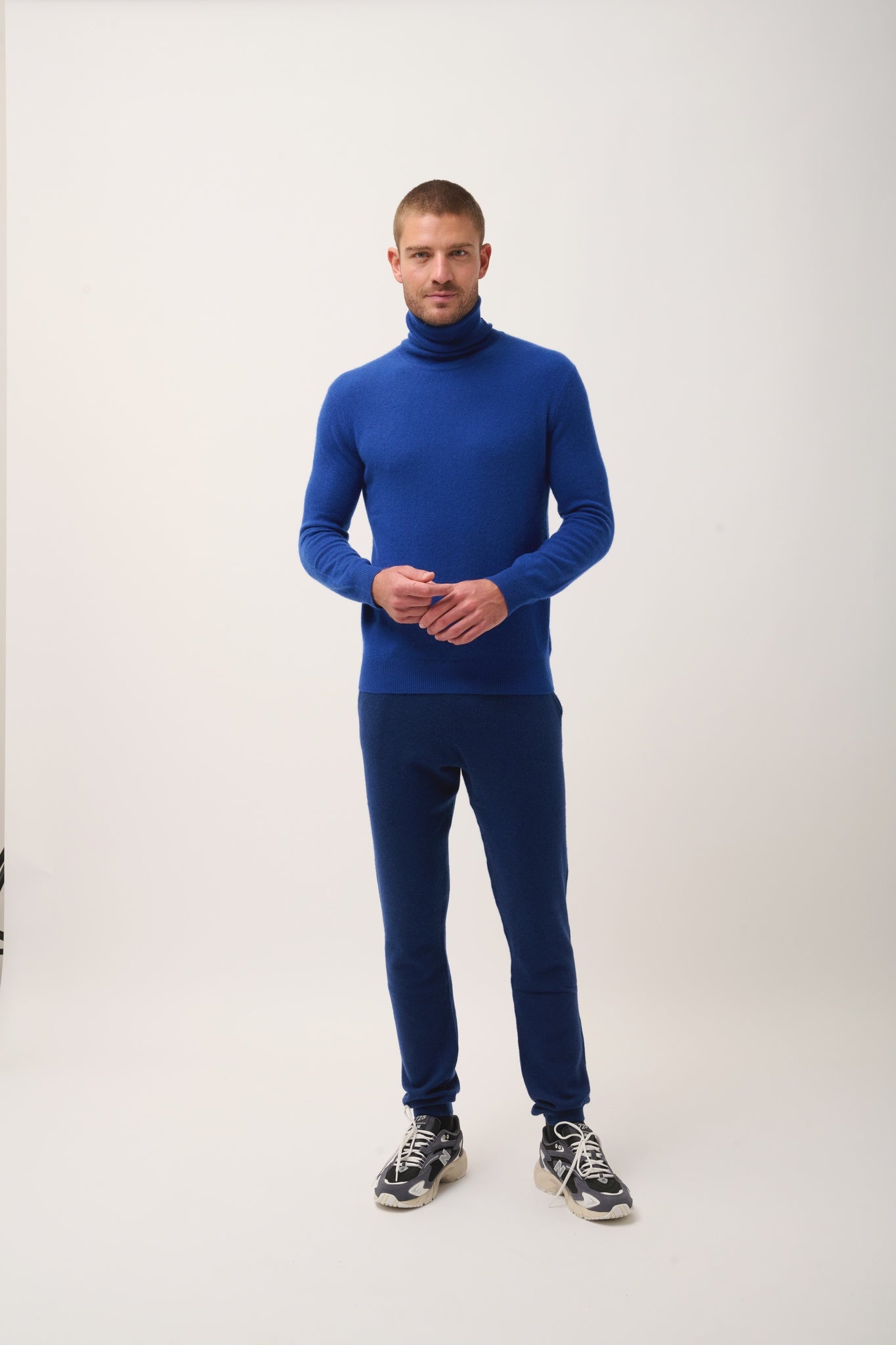 CONNOR ultramarine turtleneck sweater