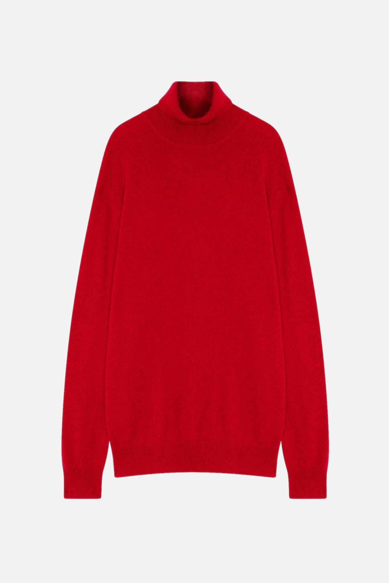 CONNOR red turtleneck sweater