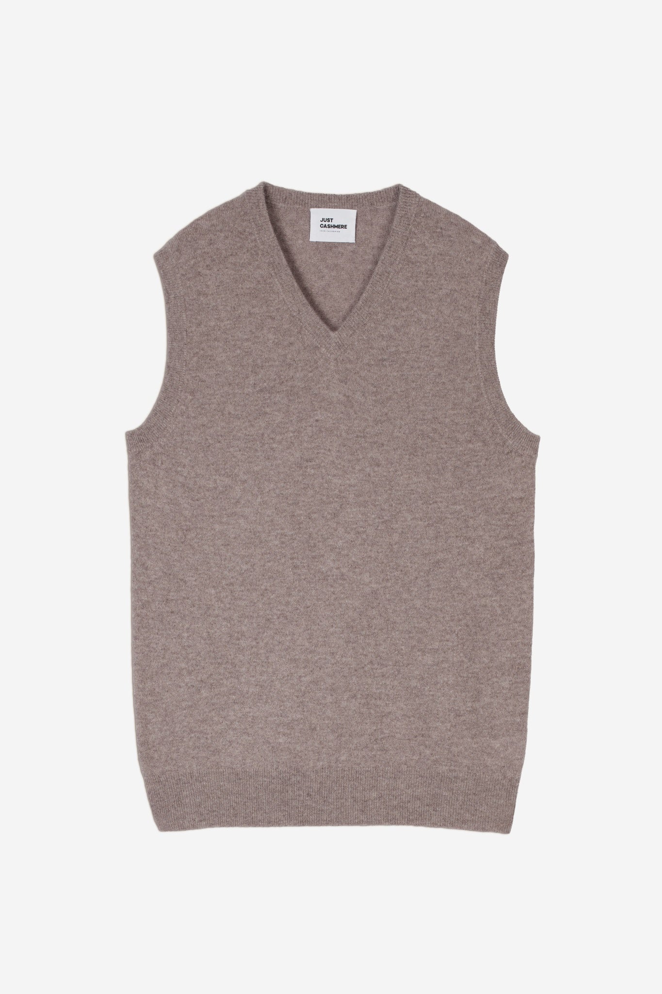 CORKI débardeur col v caribou chiné