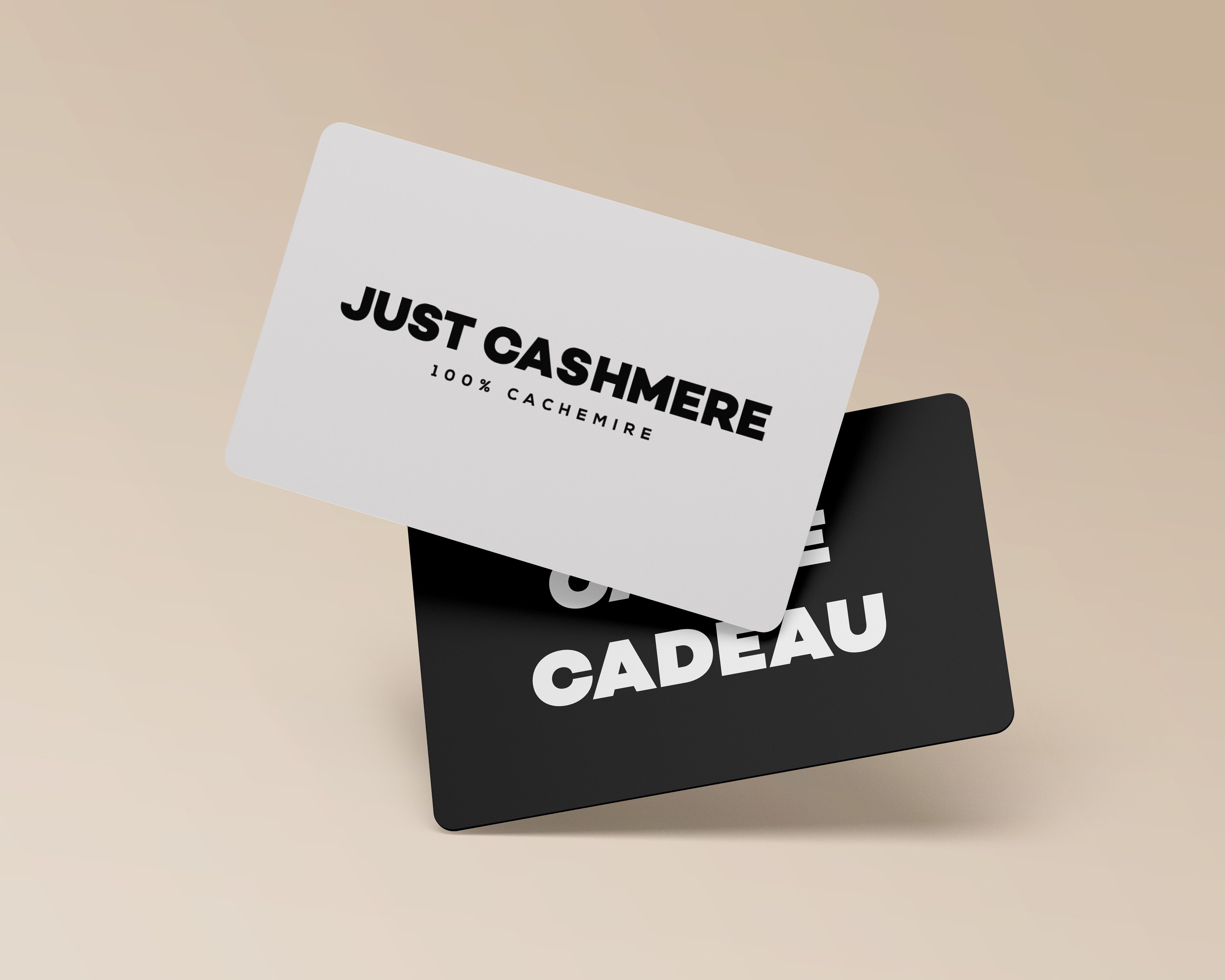 Carte cadeau Just Cashmere