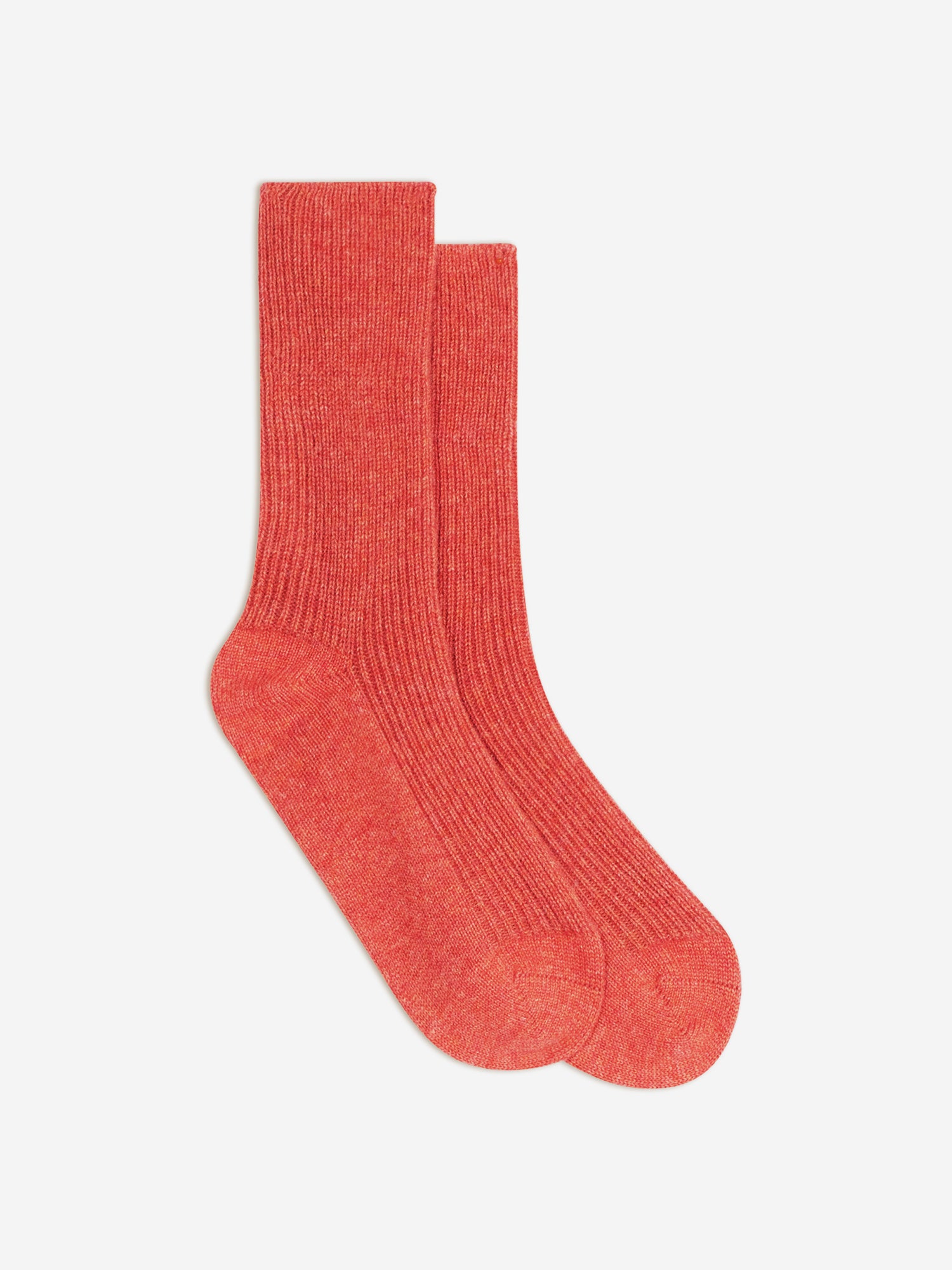 DAYAYA 4-ply orange marled socks