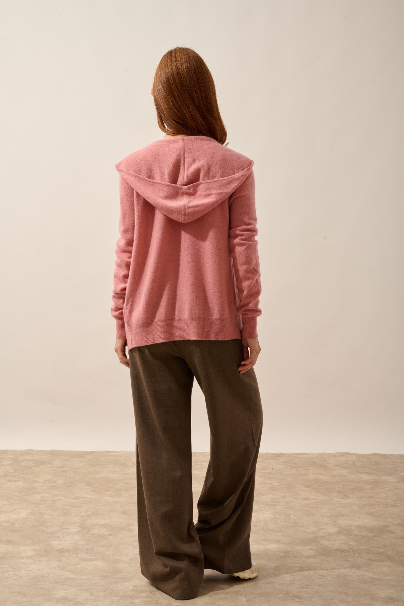 debbie gilet col zippé capuche pétale