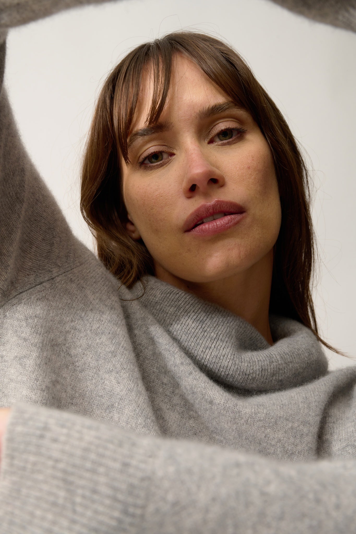 DONATELLA cloudy turtleneck sweater