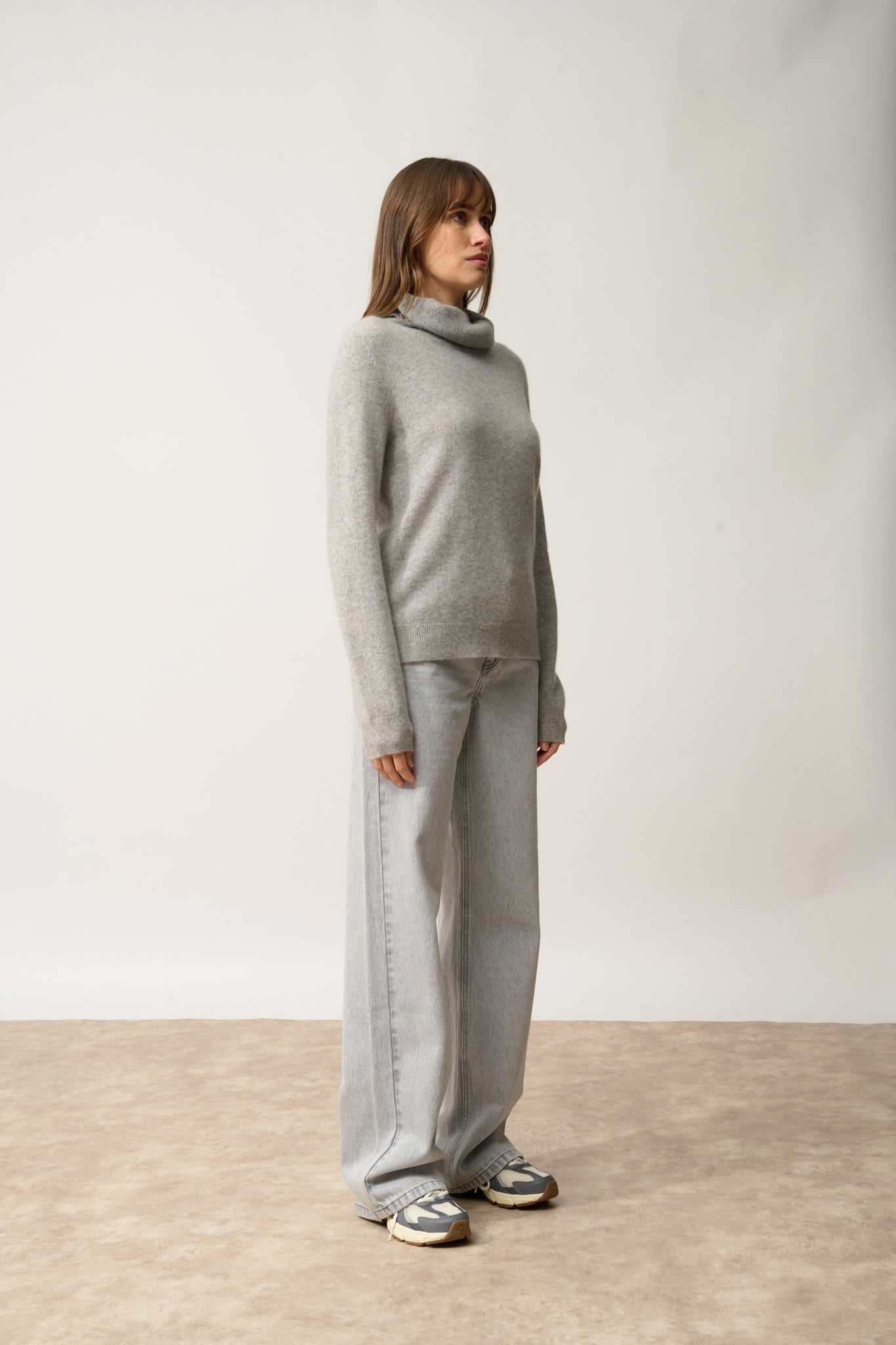 DONATELLA cloudy turtleneck sweater