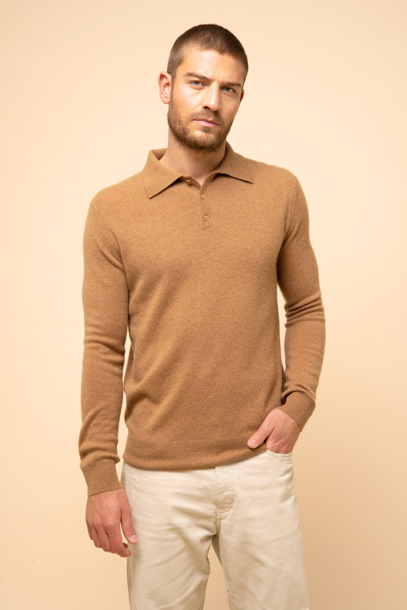DOUGLAS polo hazelnut