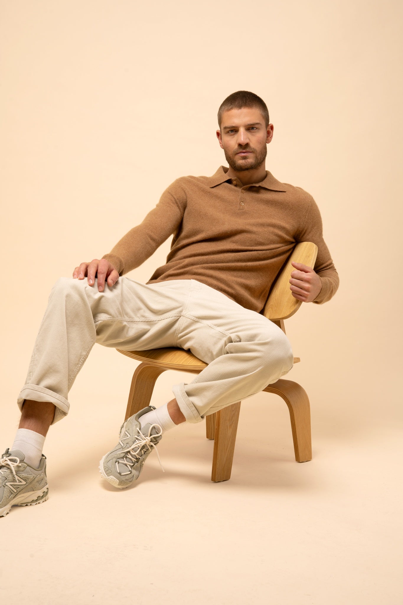 DOUGLAS polo hazelnut