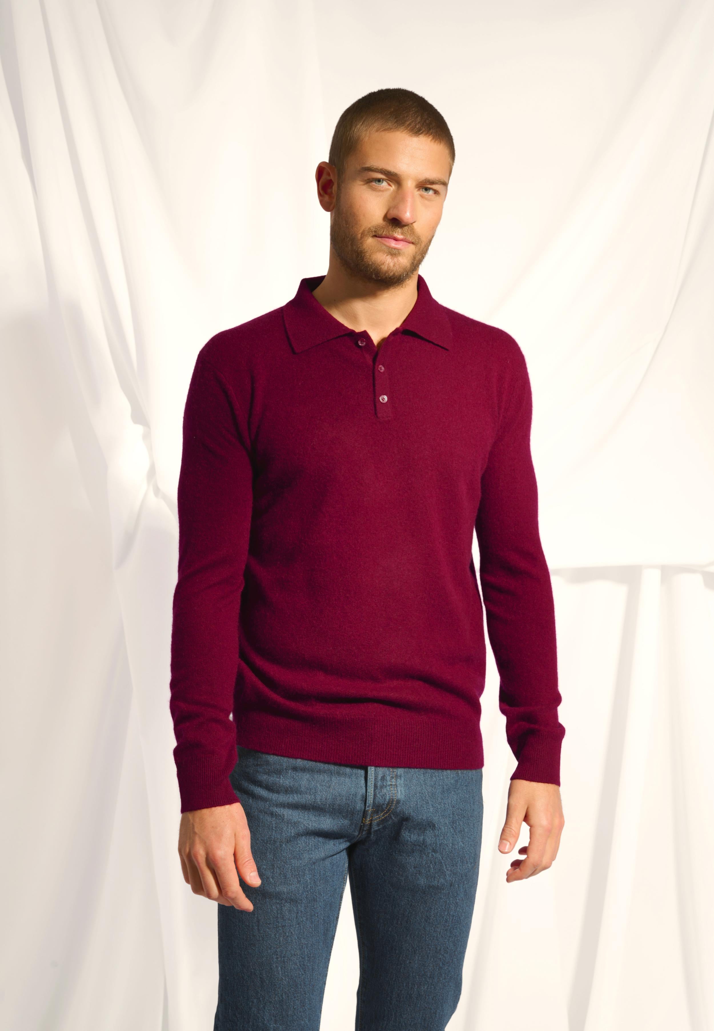 DOUGLAS polo bordeaux