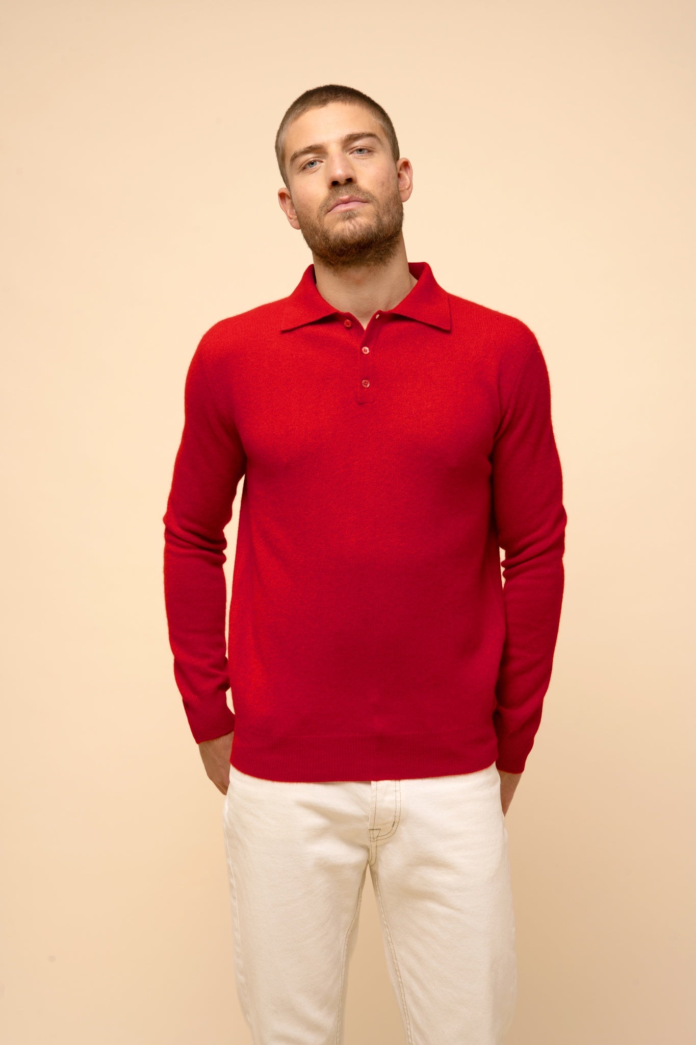 DOUGLAS polo rouge
