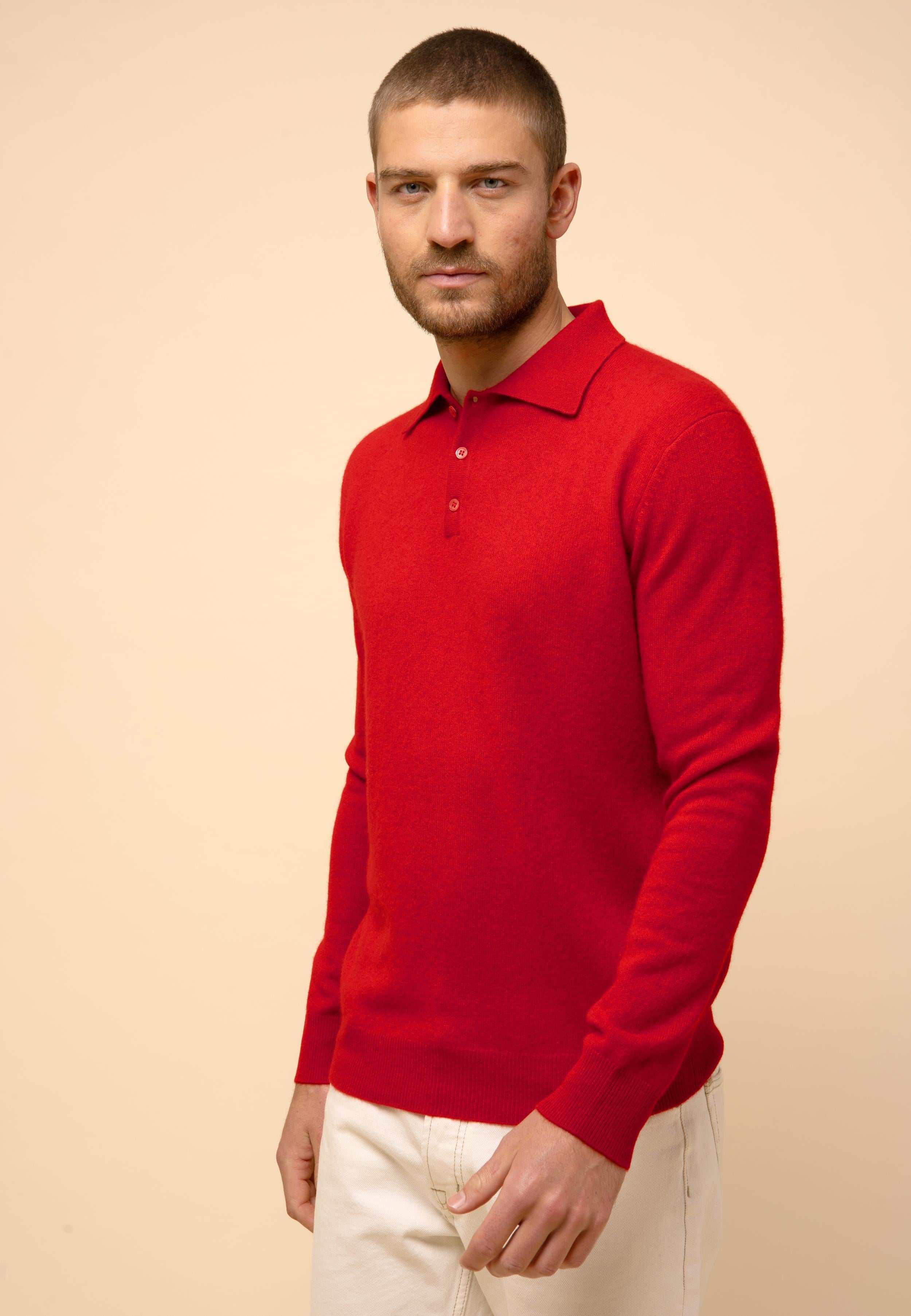 DOUGLAS polo rouge