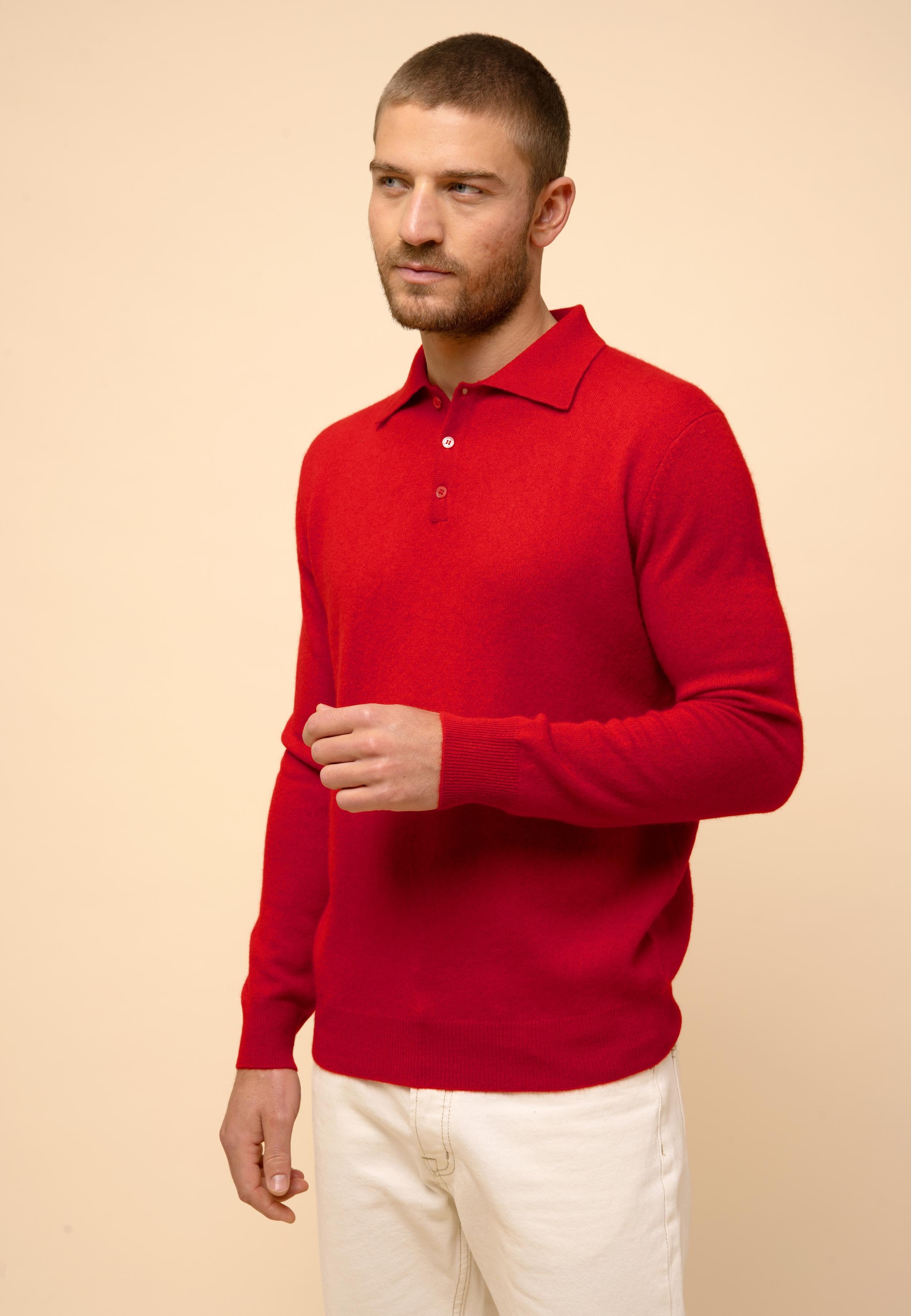 DOUGLAS polo rouge