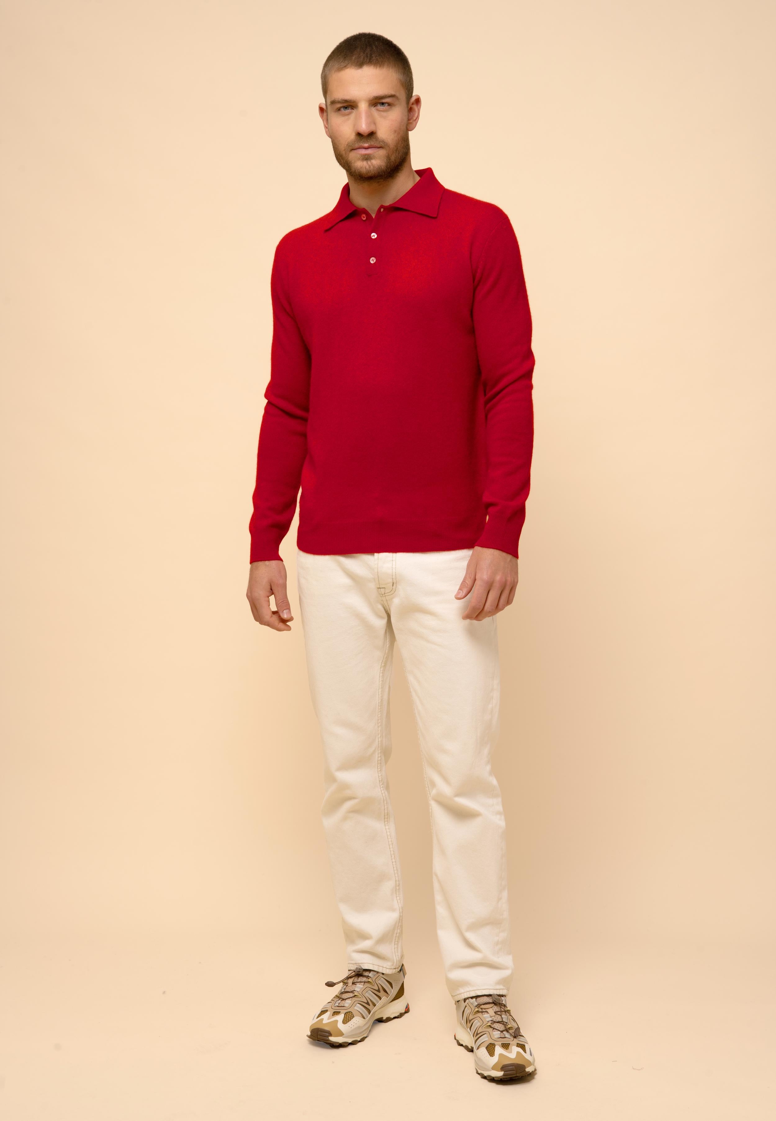 DOUGLAS polo rouge