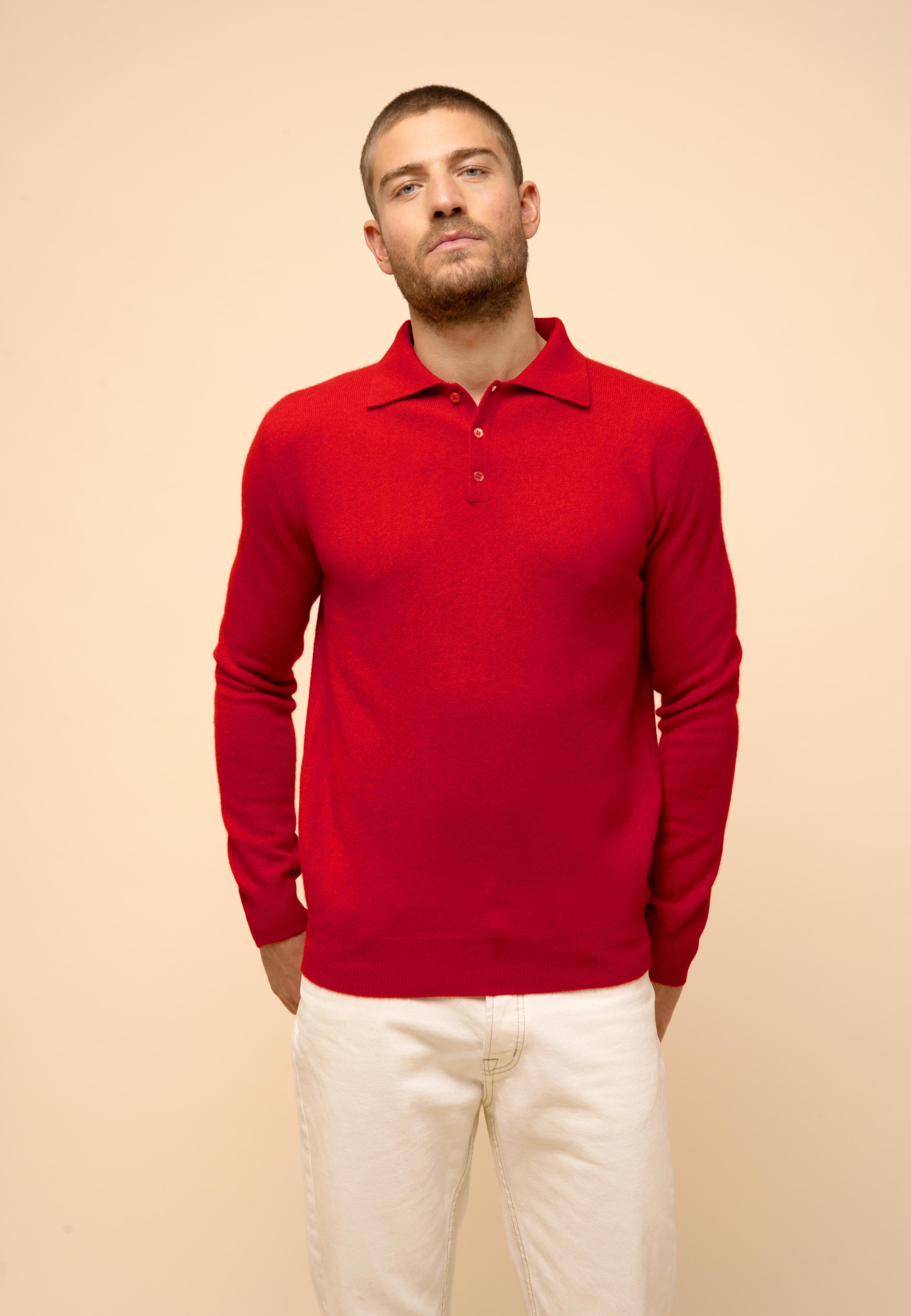 DOUGLAS polo rouge