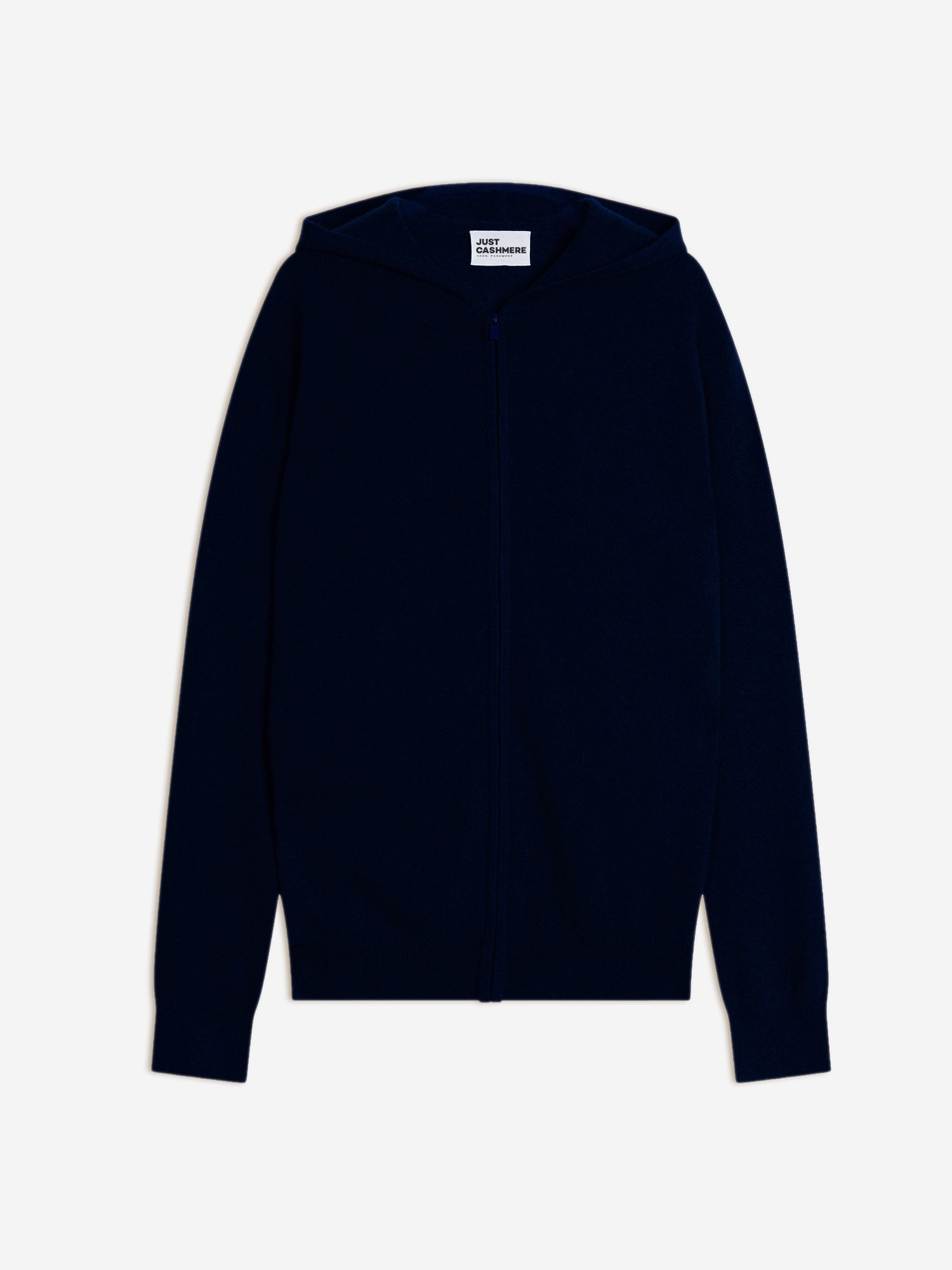 ELLIOT gilet col zippé capuche navy